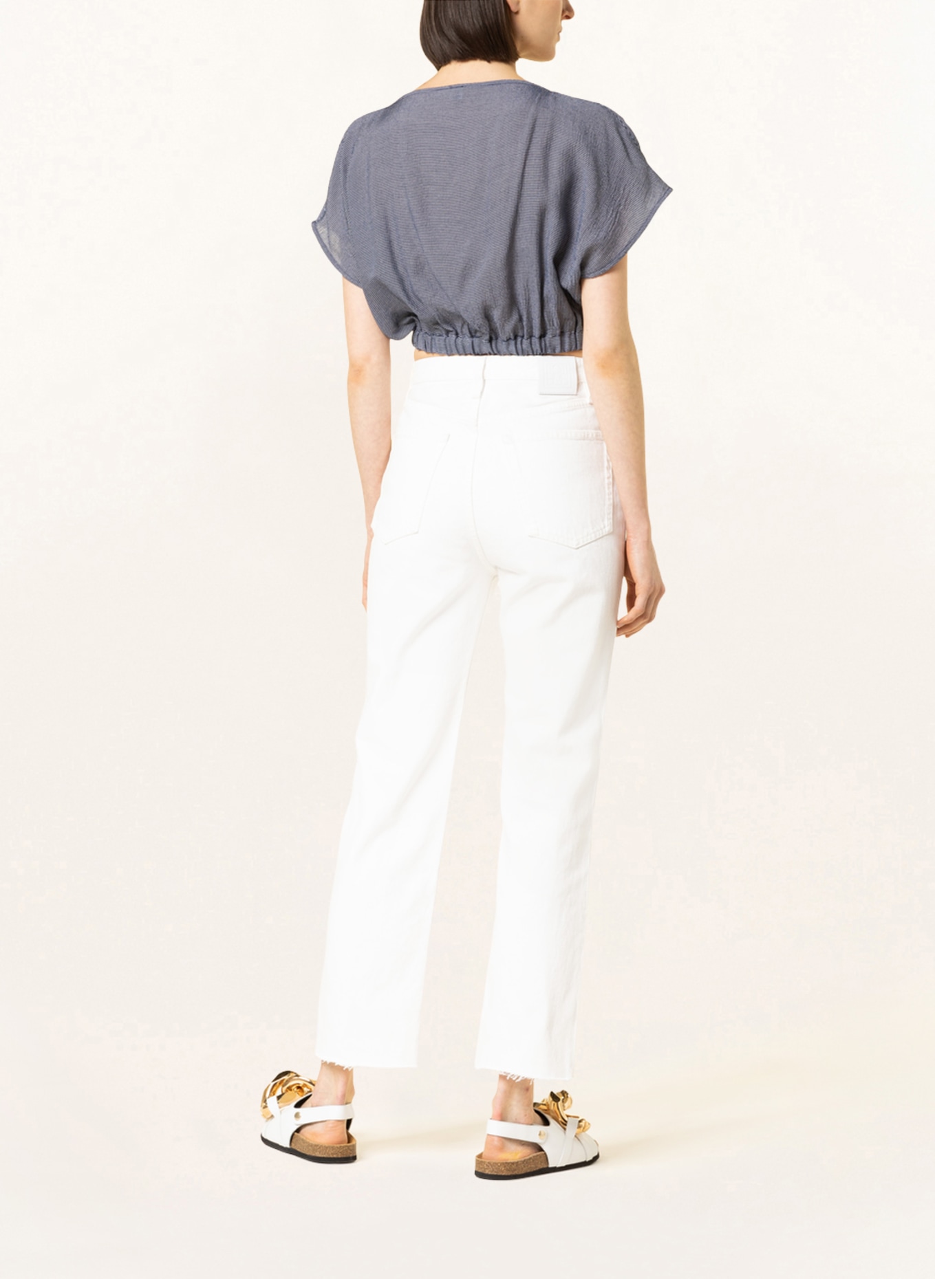 TOTEME Straight jeans , Color: WHITE (Image 3)