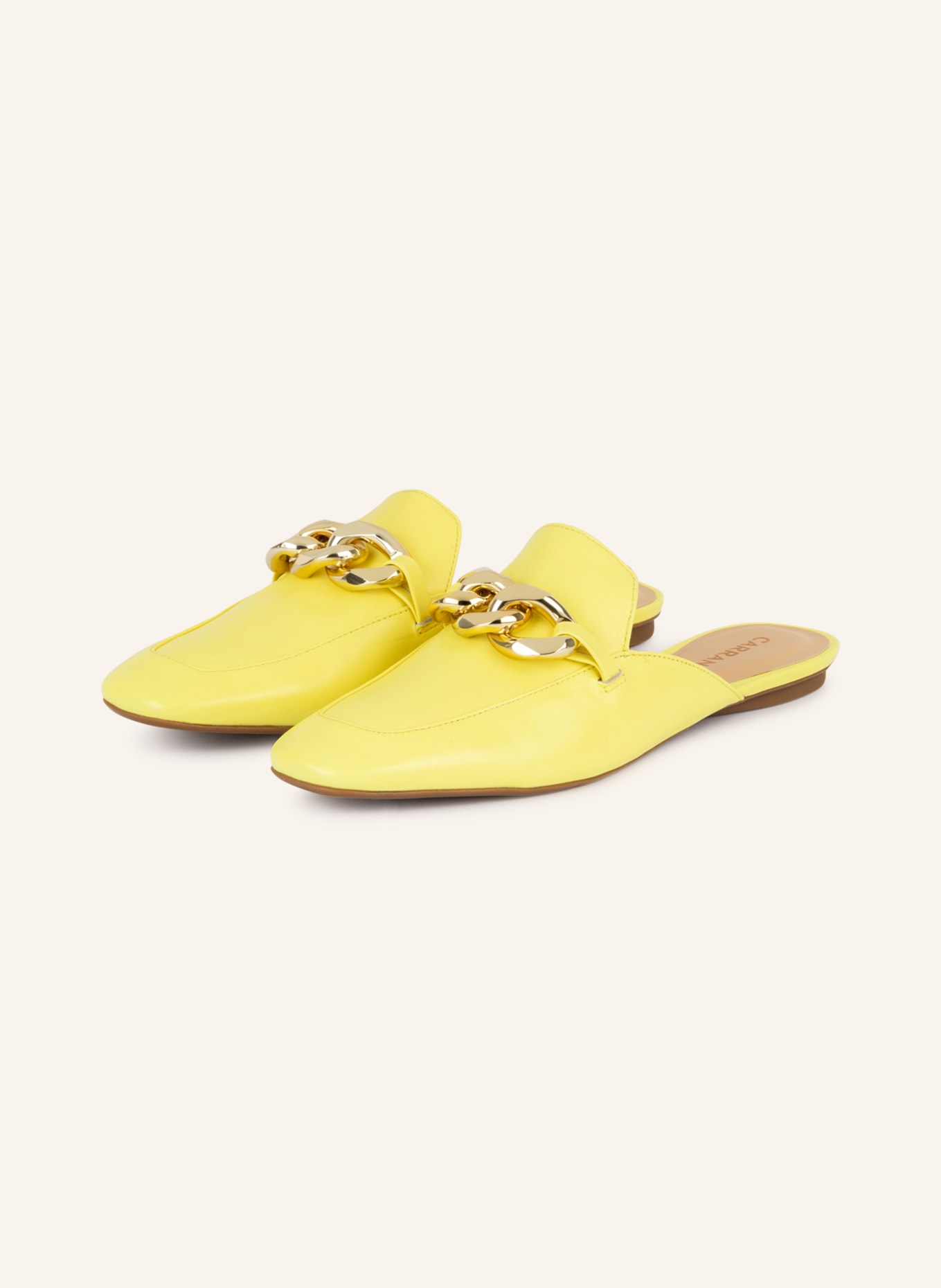 CARRANO Mules, Color: YELLOW (Image 1)