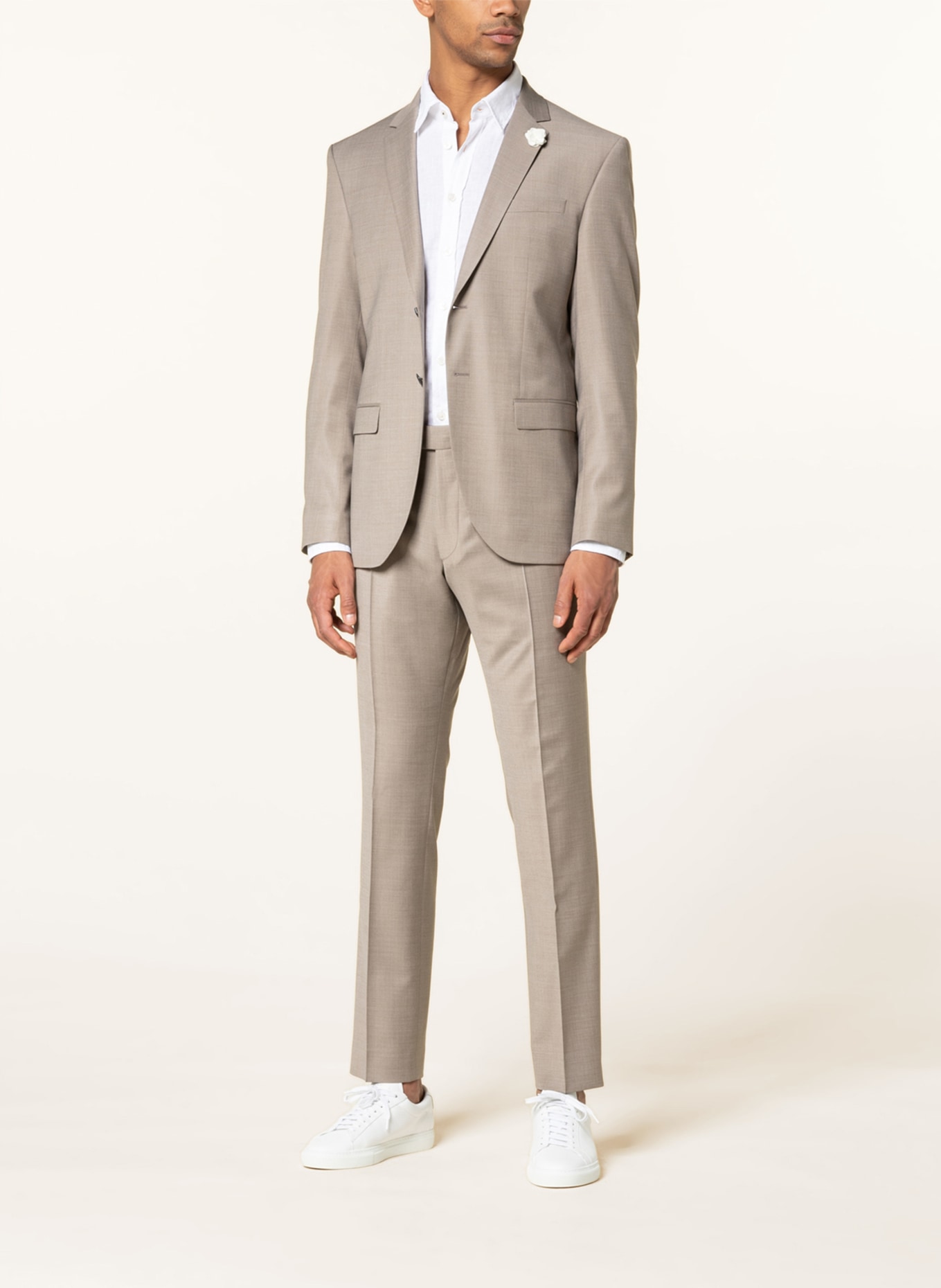 JOOP! Anzughose Extra Slim Fit, Farbe: 269 Medium Beige               269 (Bild 8)