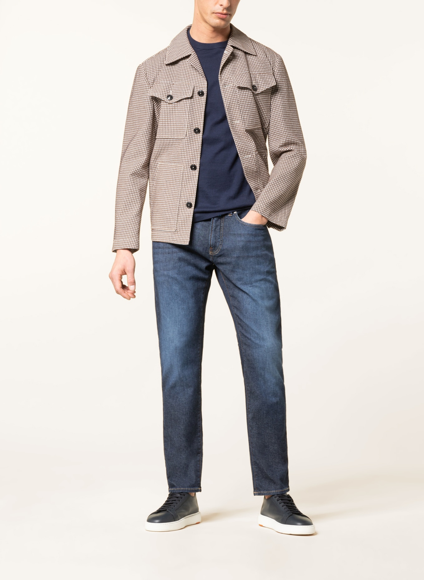 pierre cardin Jeans LYON Slim Fit: 6814 dark blue used buffies