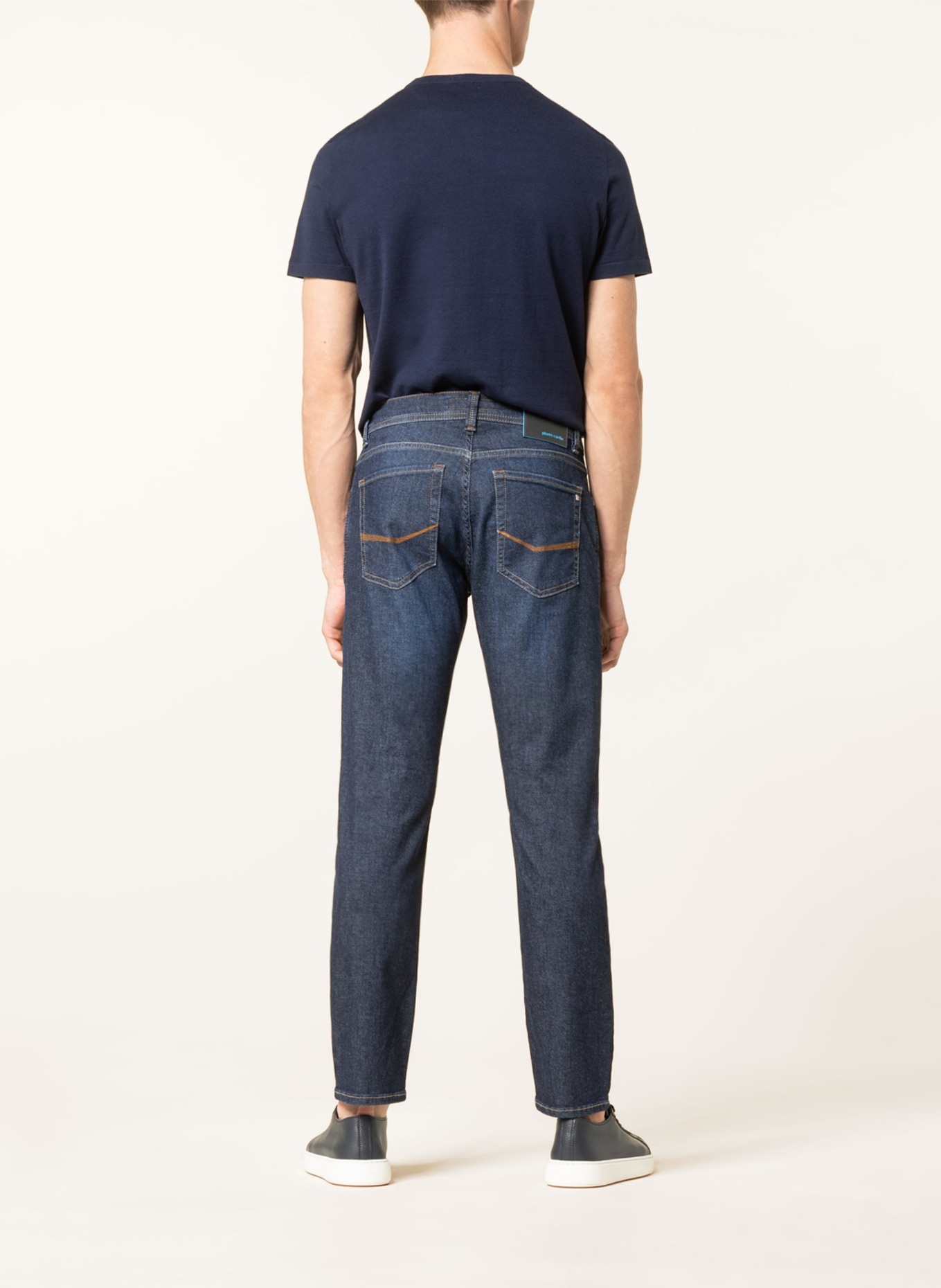 pierre cardin Jeans LYON Slim Fit: 6814 dark blue used buffies