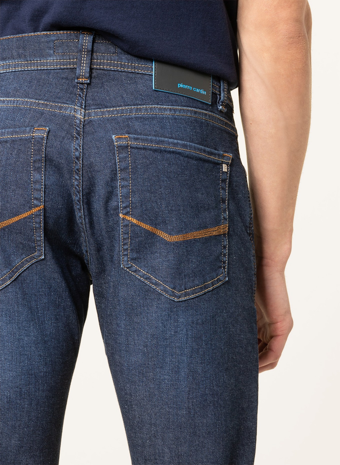 pierre cardin Jeans LYON Slim Fit: 6814 dark blue used buffies