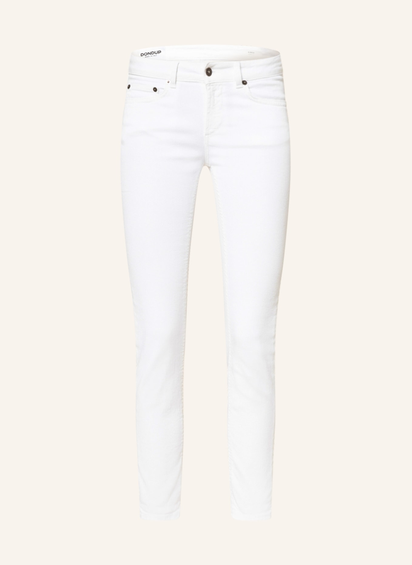 Dondup Skinny Jeans MONROE, Farbe: 000 WEISS (Bild 1)