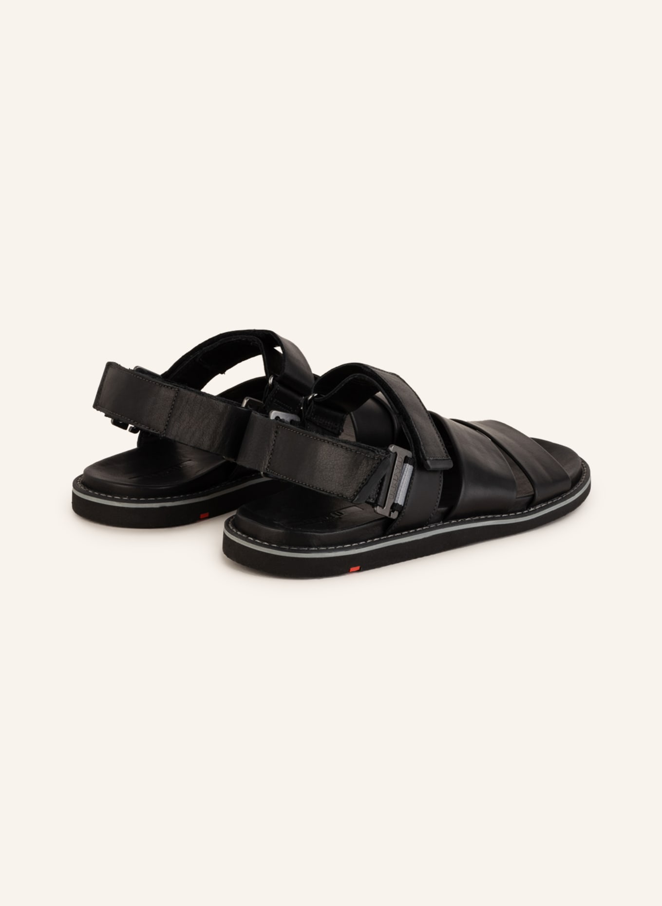 LLOYD Sandals ELYSEE, Color: BLACK (Image 2)
