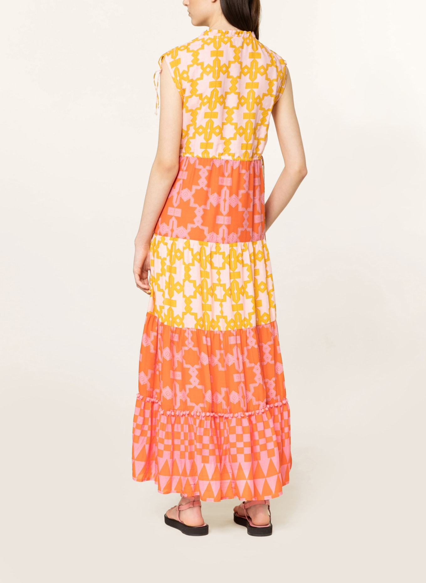 FrogBox Kleid, Farbe: ROSA/ GELB/ ORANGE (Bild 3)