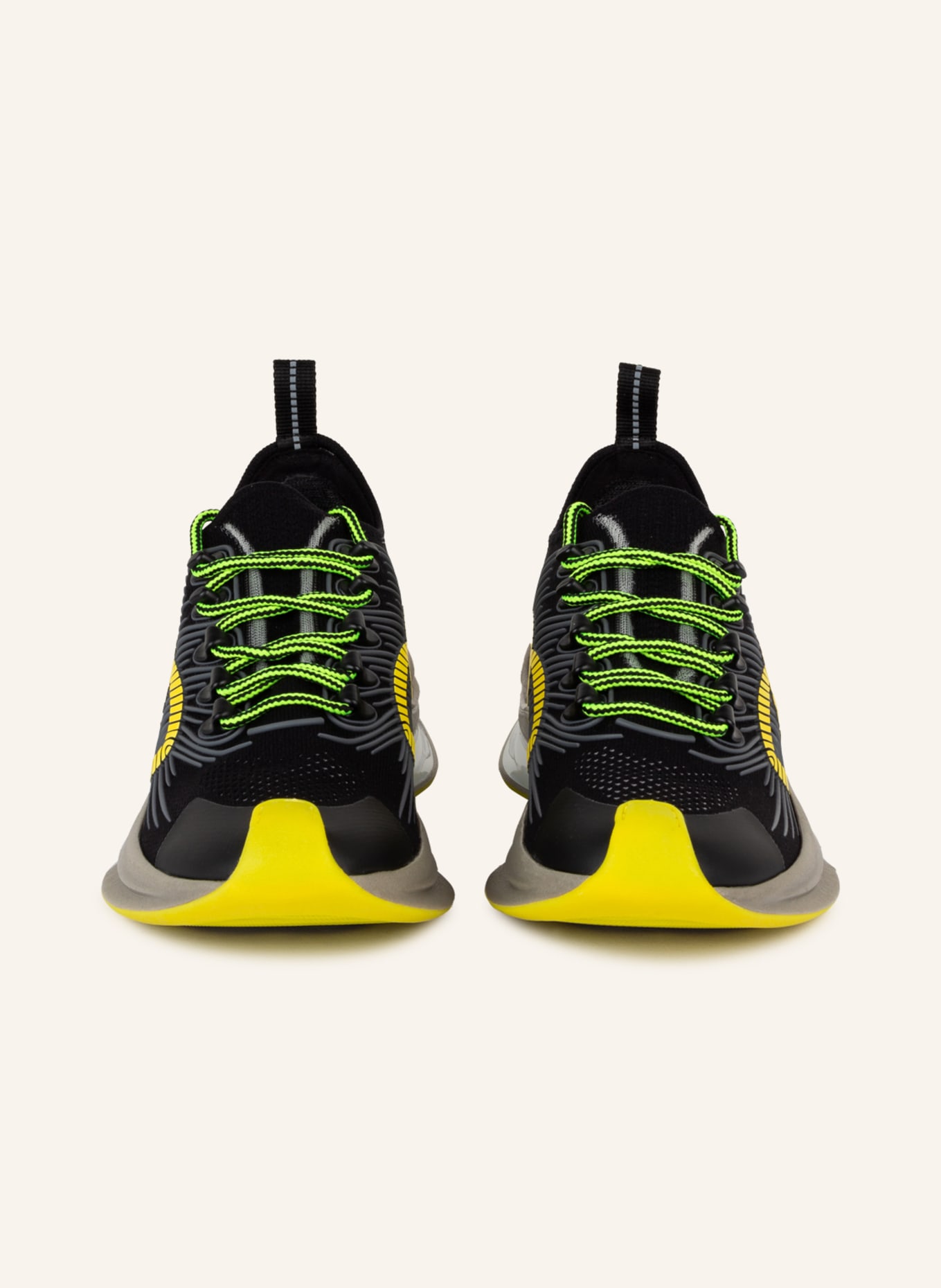 GUCCI Sneakers RUN , Color: BLACK/ YELLOW/ GRAY (Image 3)