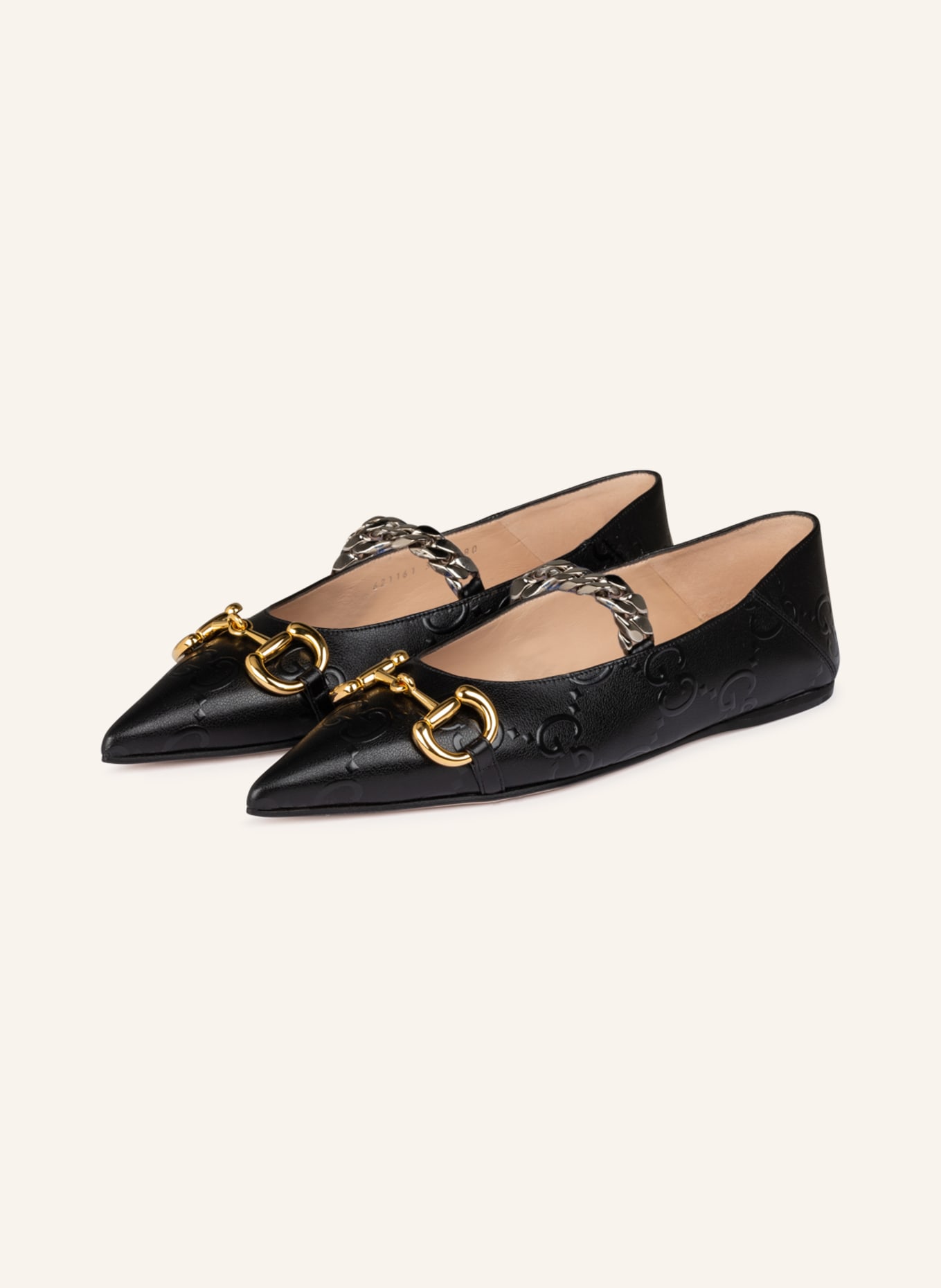 GUCCI Ballerinas: 1000 BLACK