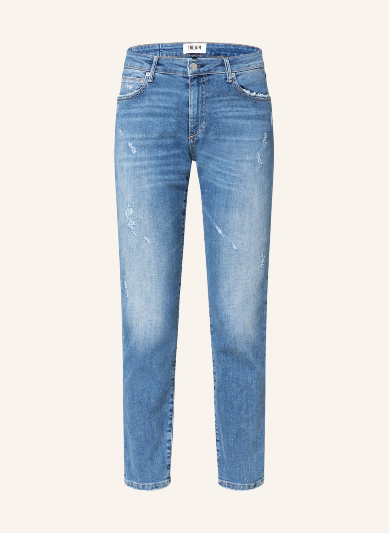 THE.NIM STANDARD Straight Jeans BONNIE, Color: W568 OMV bleached (Image 1)