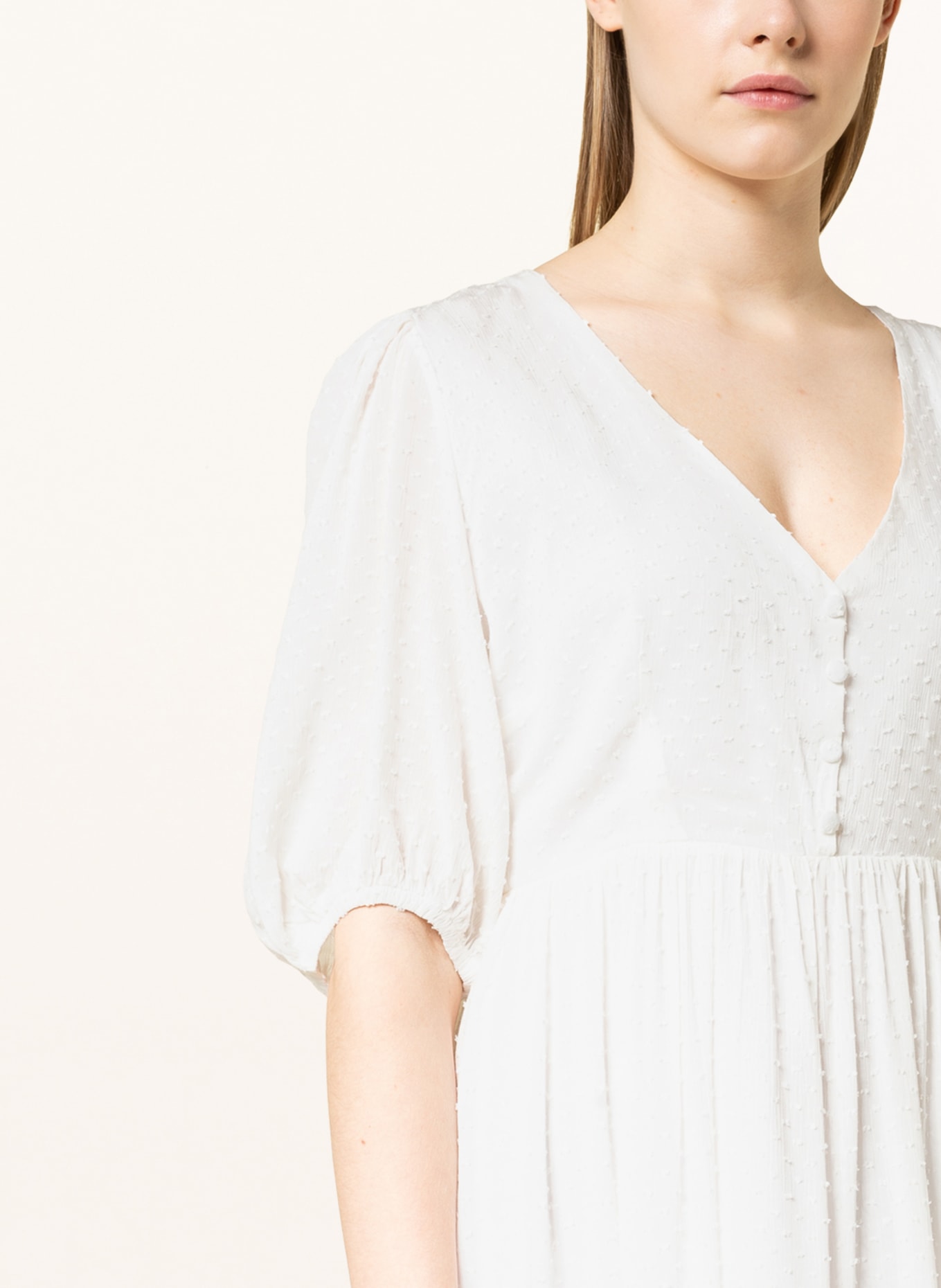 studiofavn Dress LILLIA , Color: WHITE (Image 4)