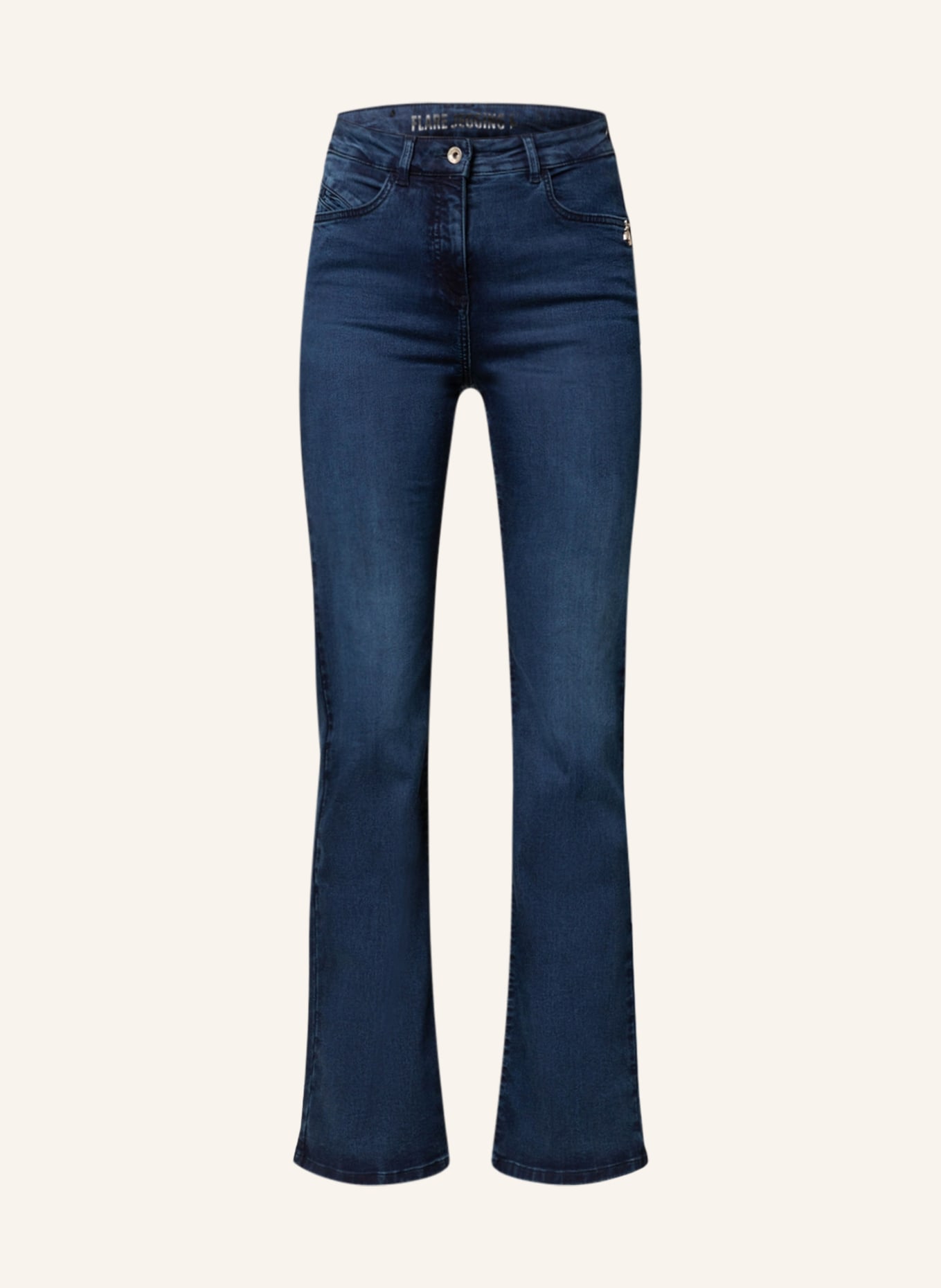 PATRIZIA PEPE Flared jeans , Color: C920 Dark Blue Wash (Image 1)