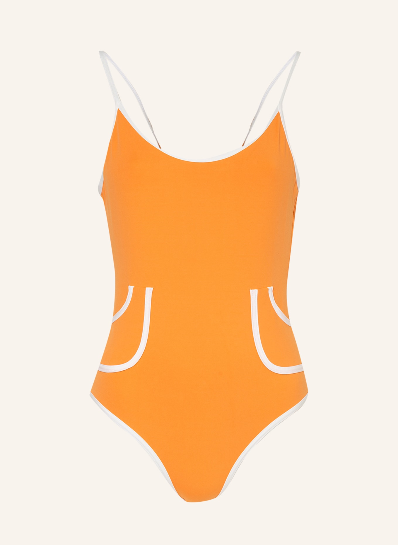 ERES Swimsuit NAUTIC COURSE, Color: ORANGE (Image 1)