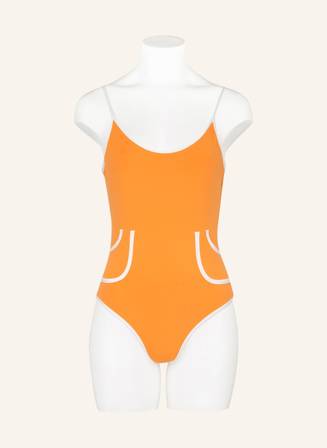 ERES Swimsuit NAUTIC COURSE, Color: ORANGE (Image 2)