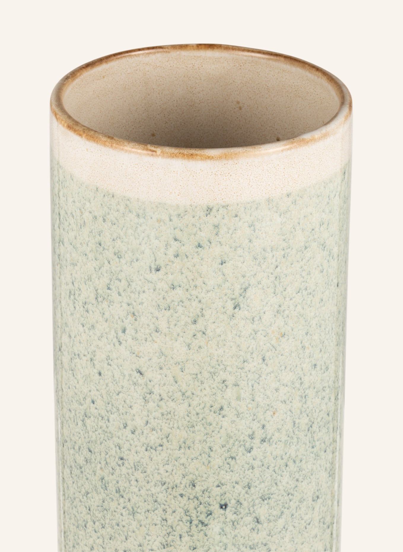 HK living Vase XL, Farbe: WEISS/ HELLGRÜN (Bild 2)
