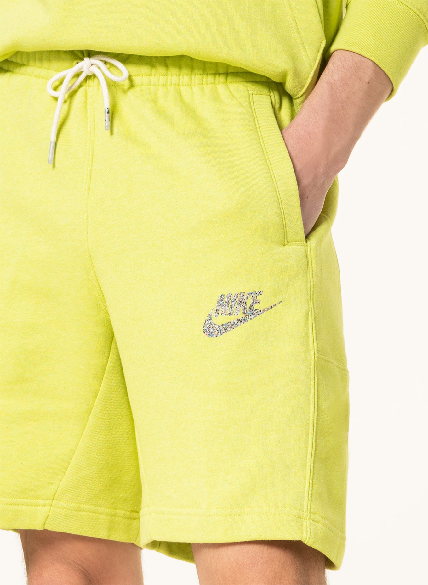 Nike Sweat shorts REVIVAL, Color: LIGHT GREEN (Image 5)