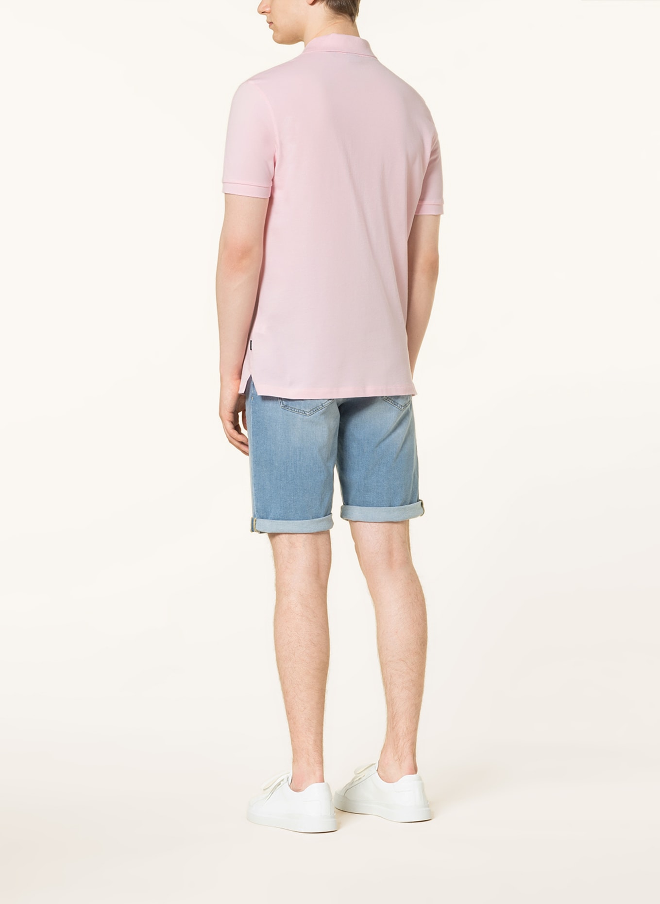BOSS Piqué-Poloshirt PALLAS Regular Fit, Farbe: ROSA (Bild 3)