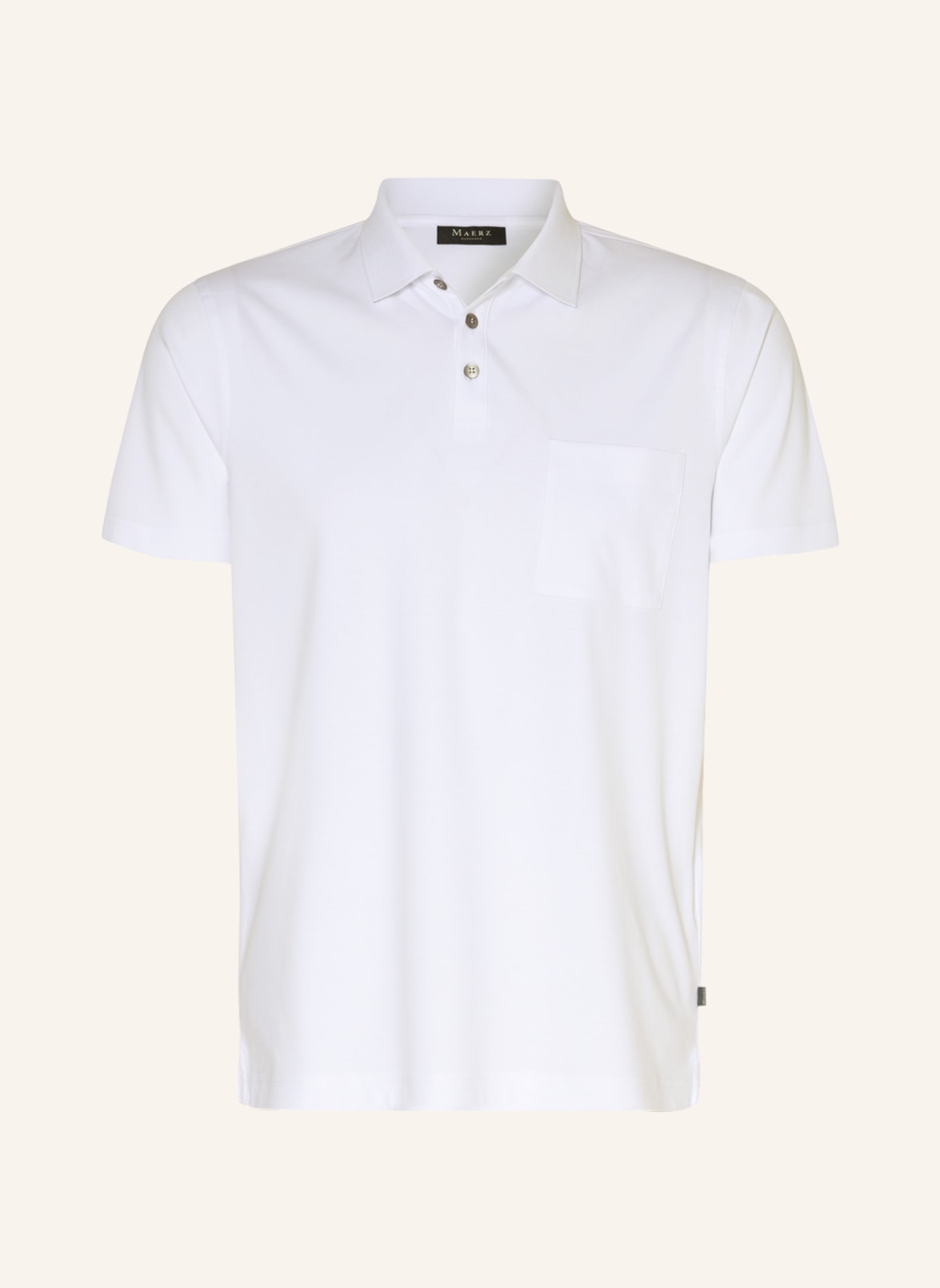 MAERZ MUENCHEN Jersey polo shirt , Color: WHITE (Image 1)