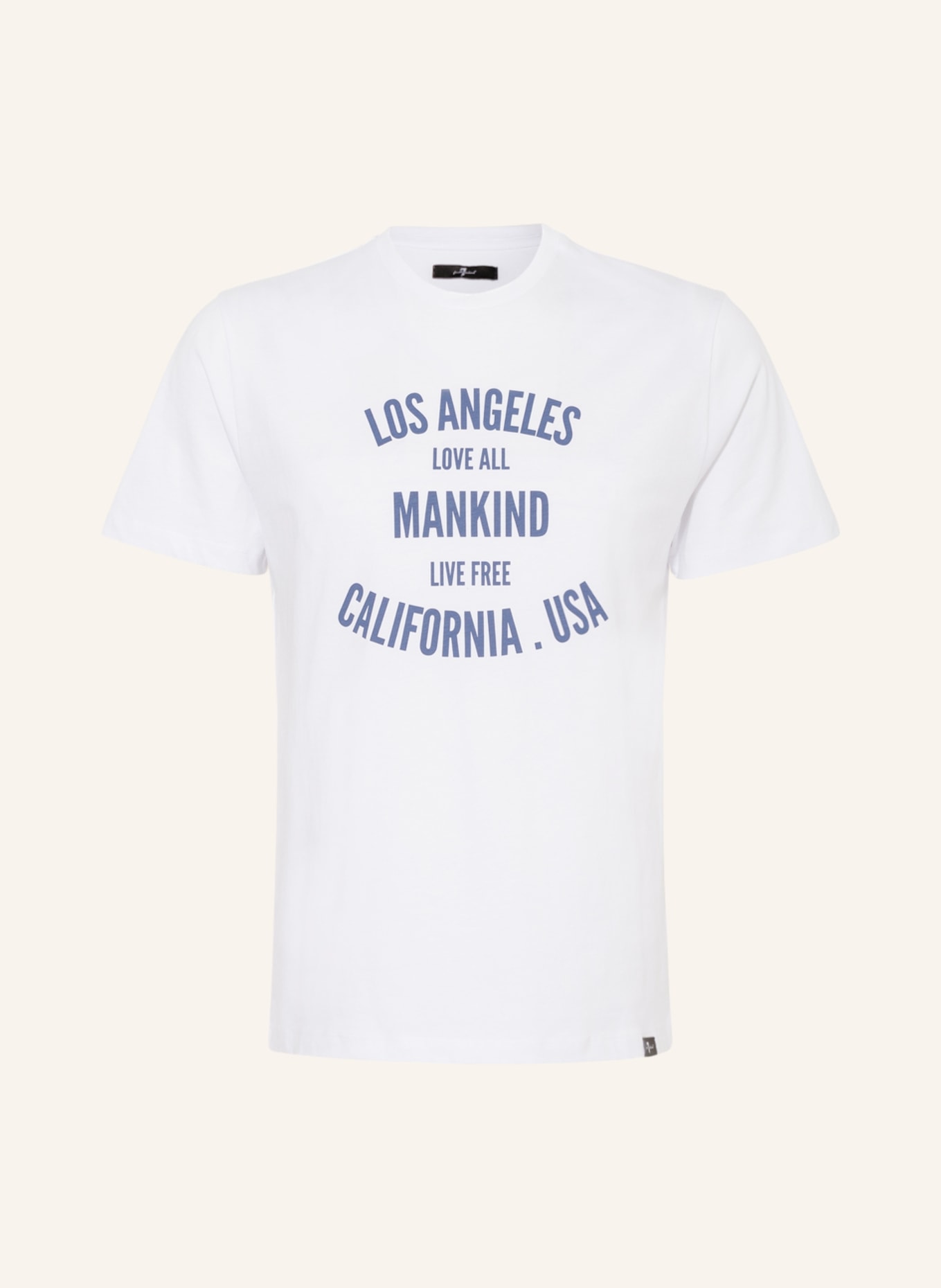 7 for all mankind T-shirt , Color: WHITE (Image 1)