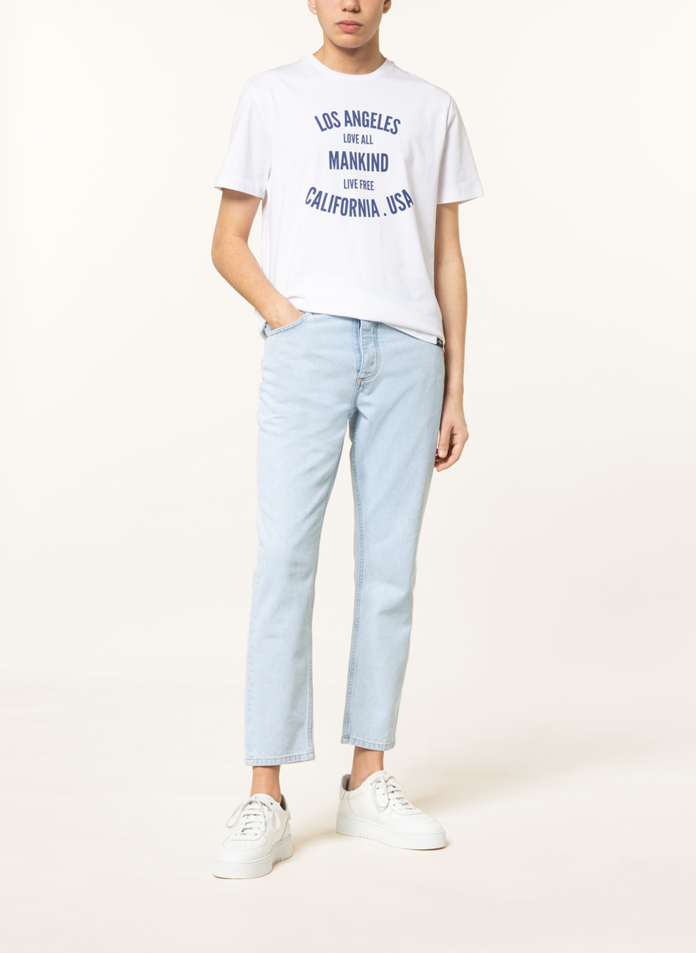7 for all mankind T-shirt , Color: WHITE (Image 2)