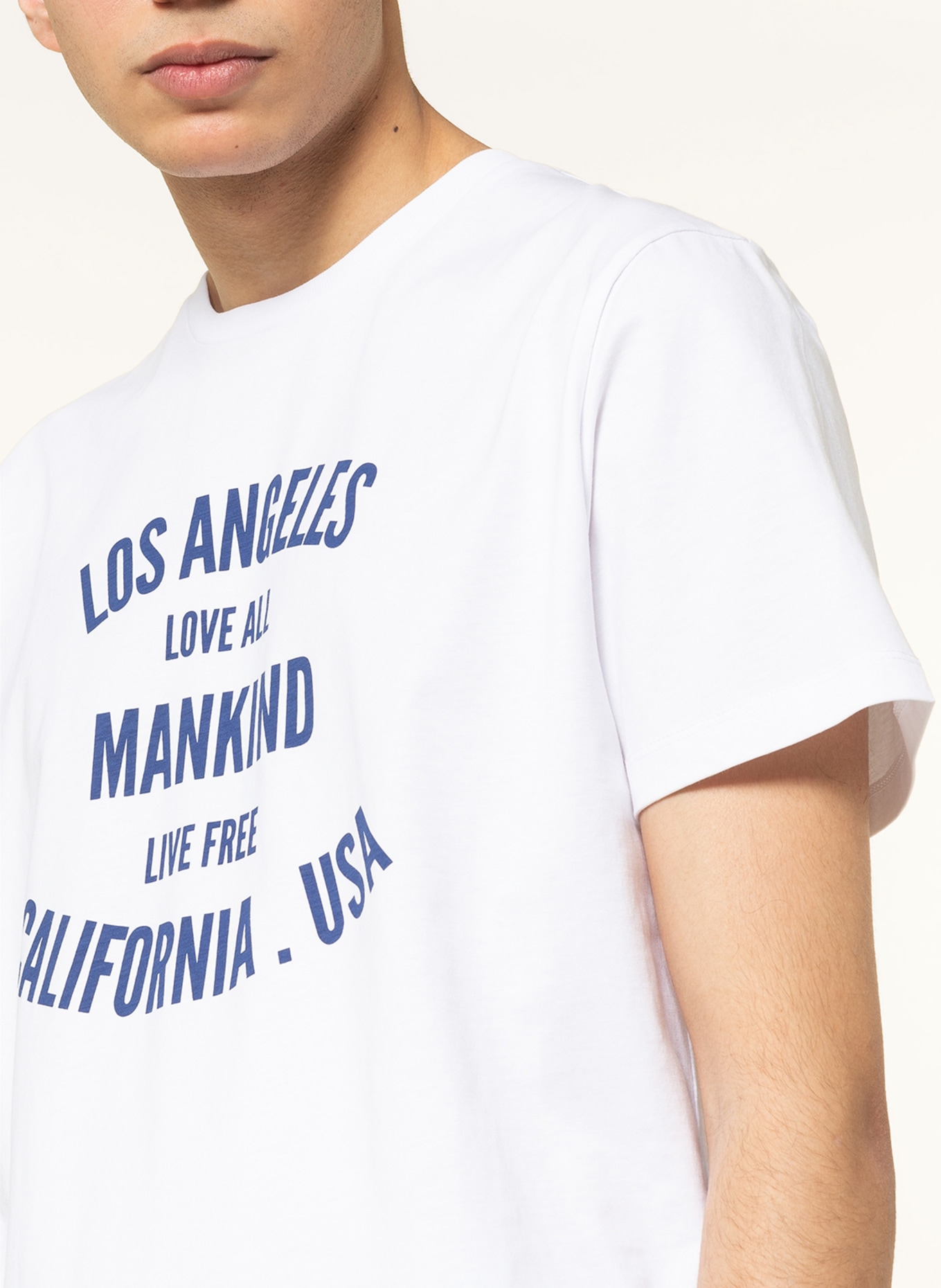 7 for all mankind T-shirt , Color: WHITE (Image 4)
