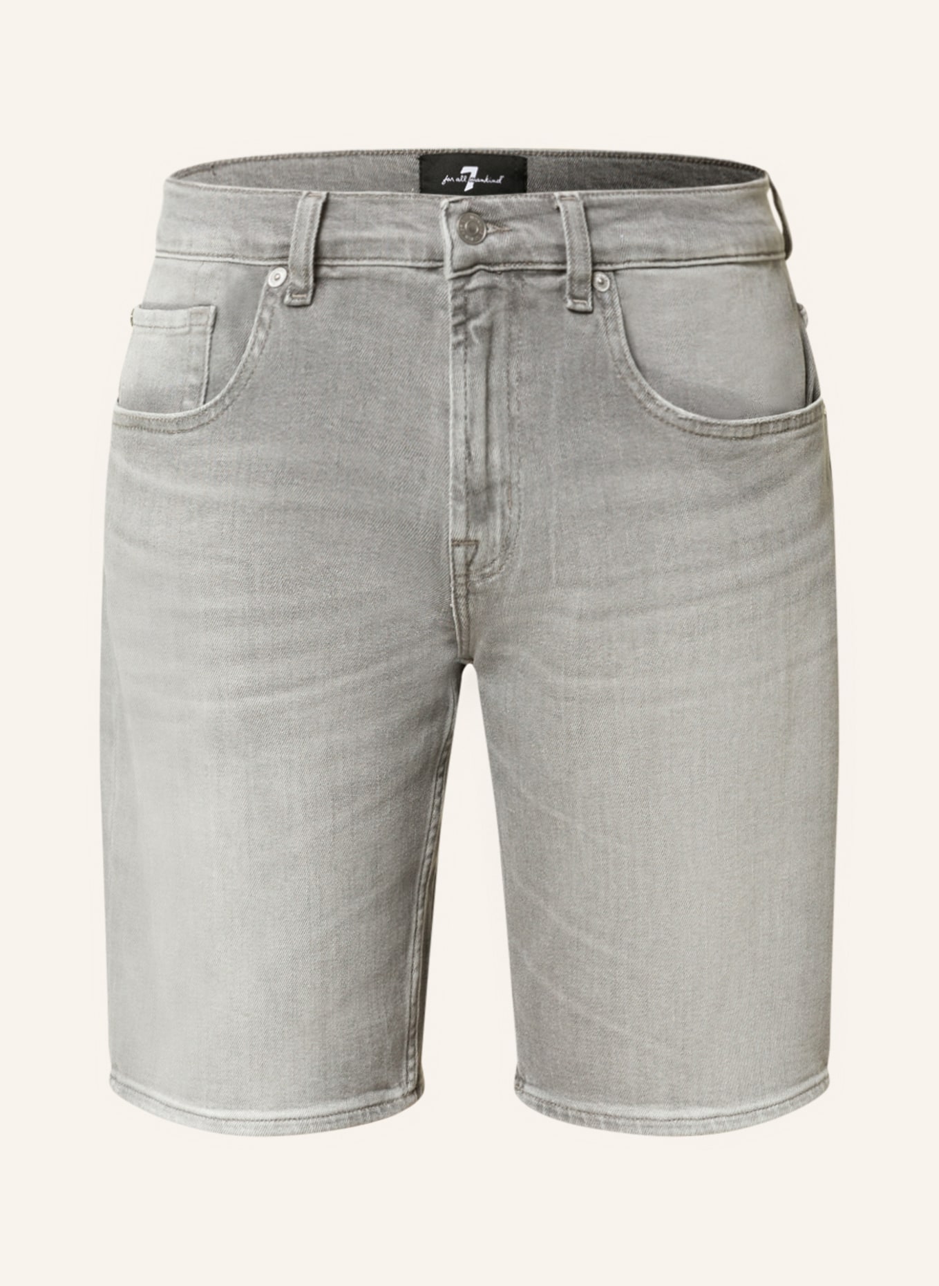 7 for all mankind Jeansshorts SO BADLY Regular Fit, Farbe: GREY (Bild 1)