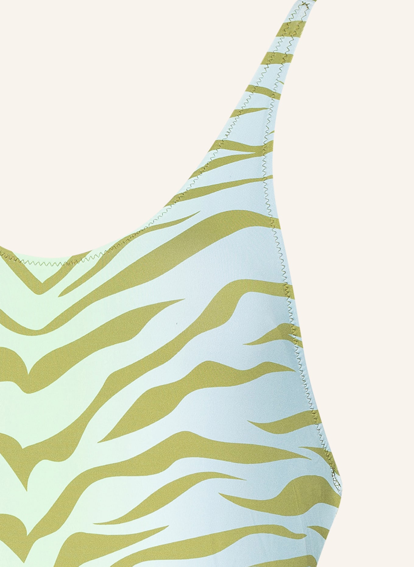 Delicatelove Badeanzug ELECTRA NEW TIGER, Farbe: MINT/ OLIV/ HELLBLAU (Bild 4)