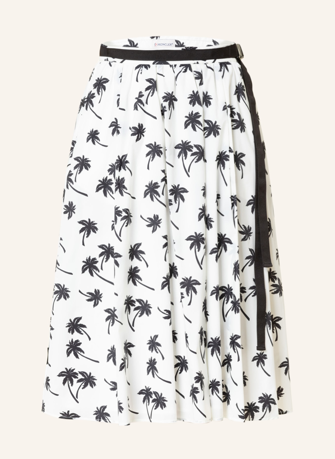 MONCLER Skirt, Color: WHITE/ BLACK (Image 1)