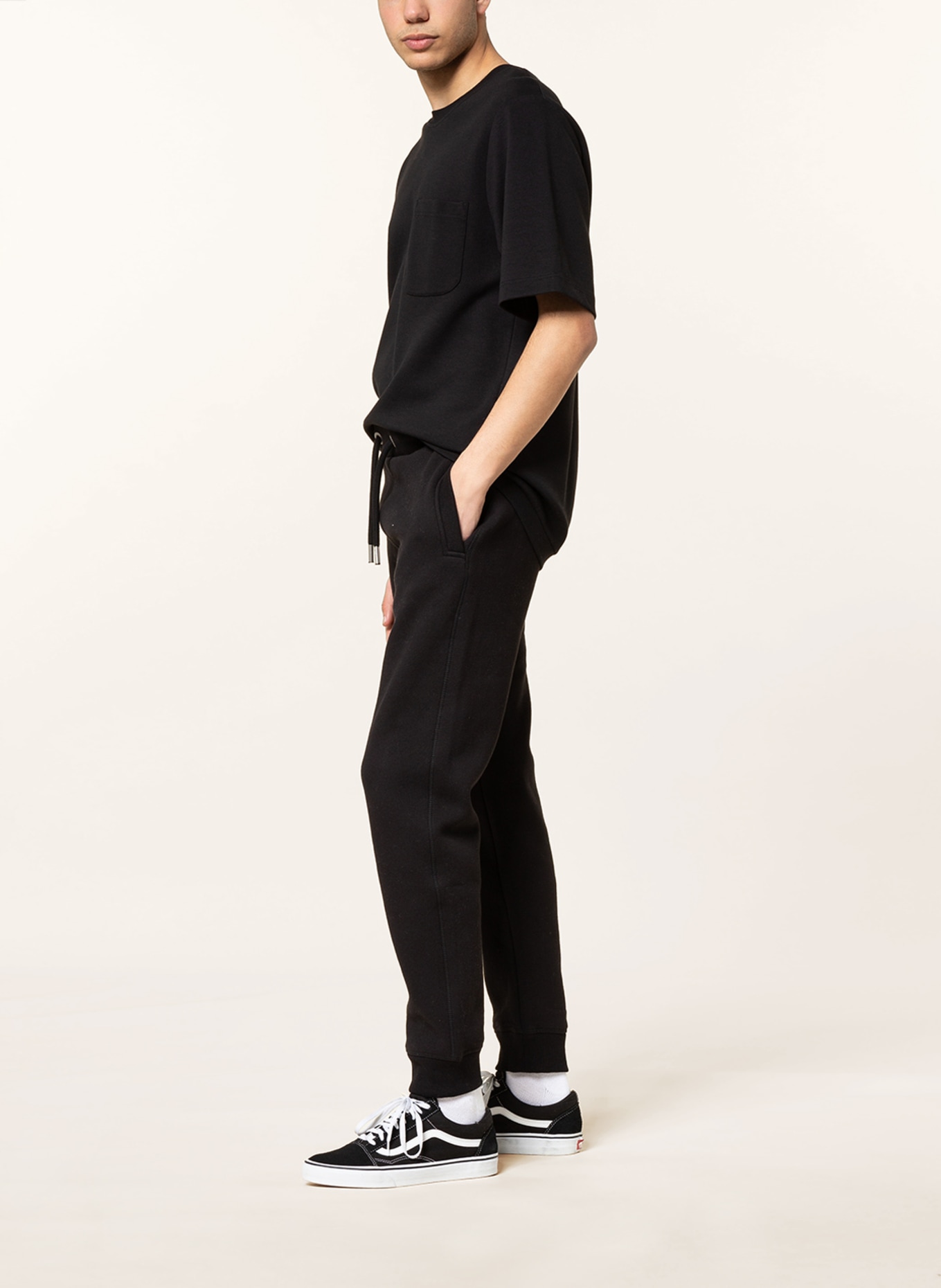 Superdry Sweatpants, Color: BLACK (Image 4)