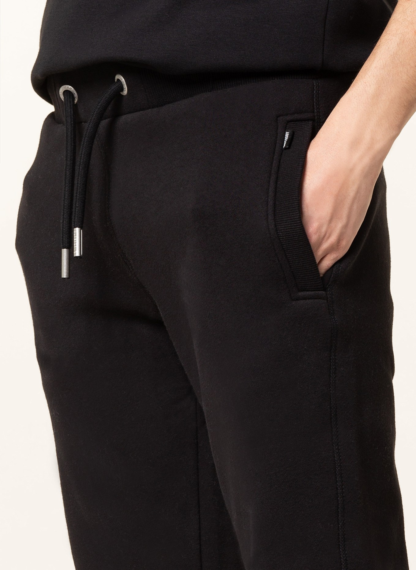 Superdry Sweatpants, Color: BLACK (Image 5)