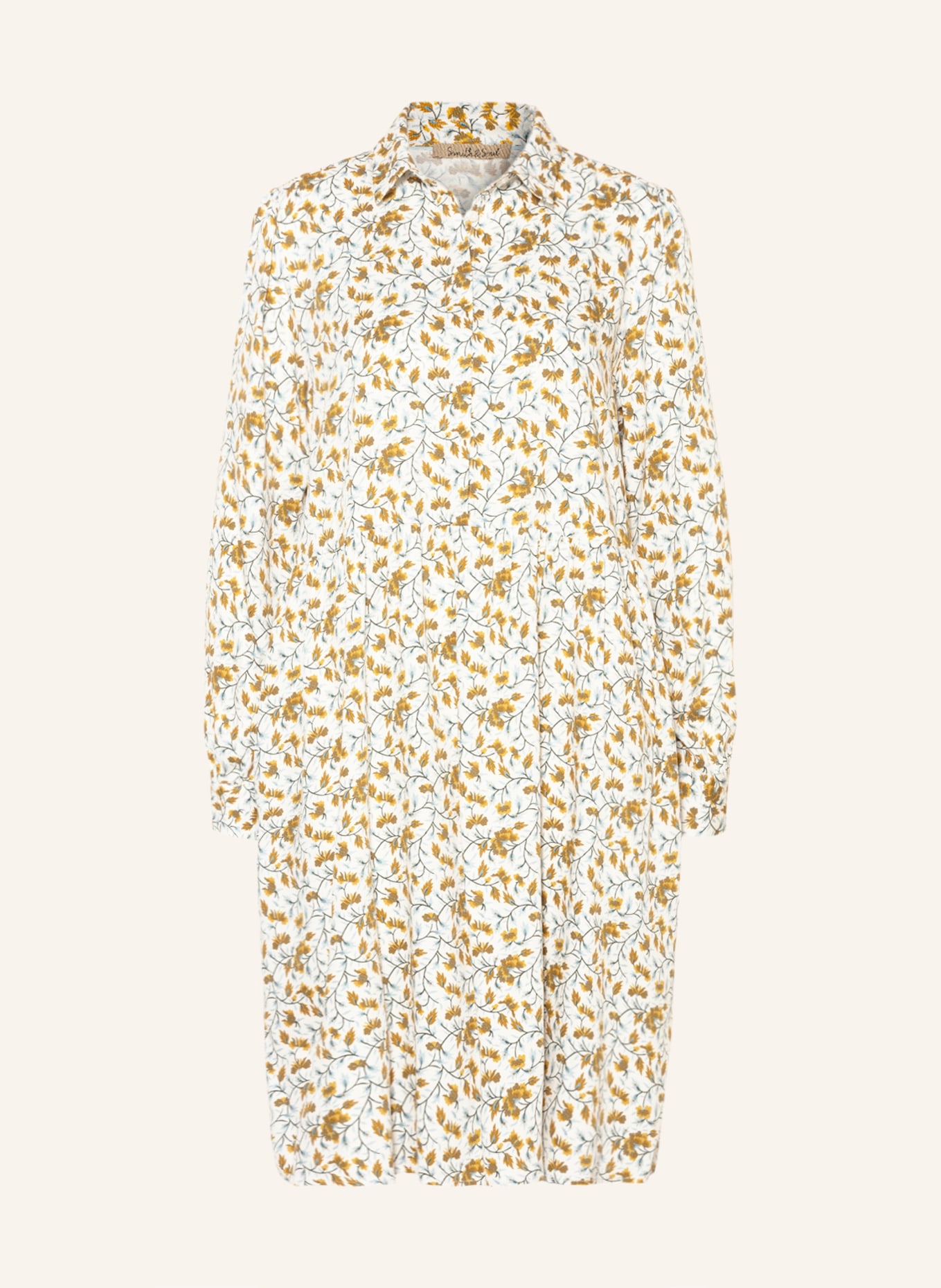 Smith & Soul Dress, Color: WHITE/ DARK YELLOW/ MINT (Image 1)