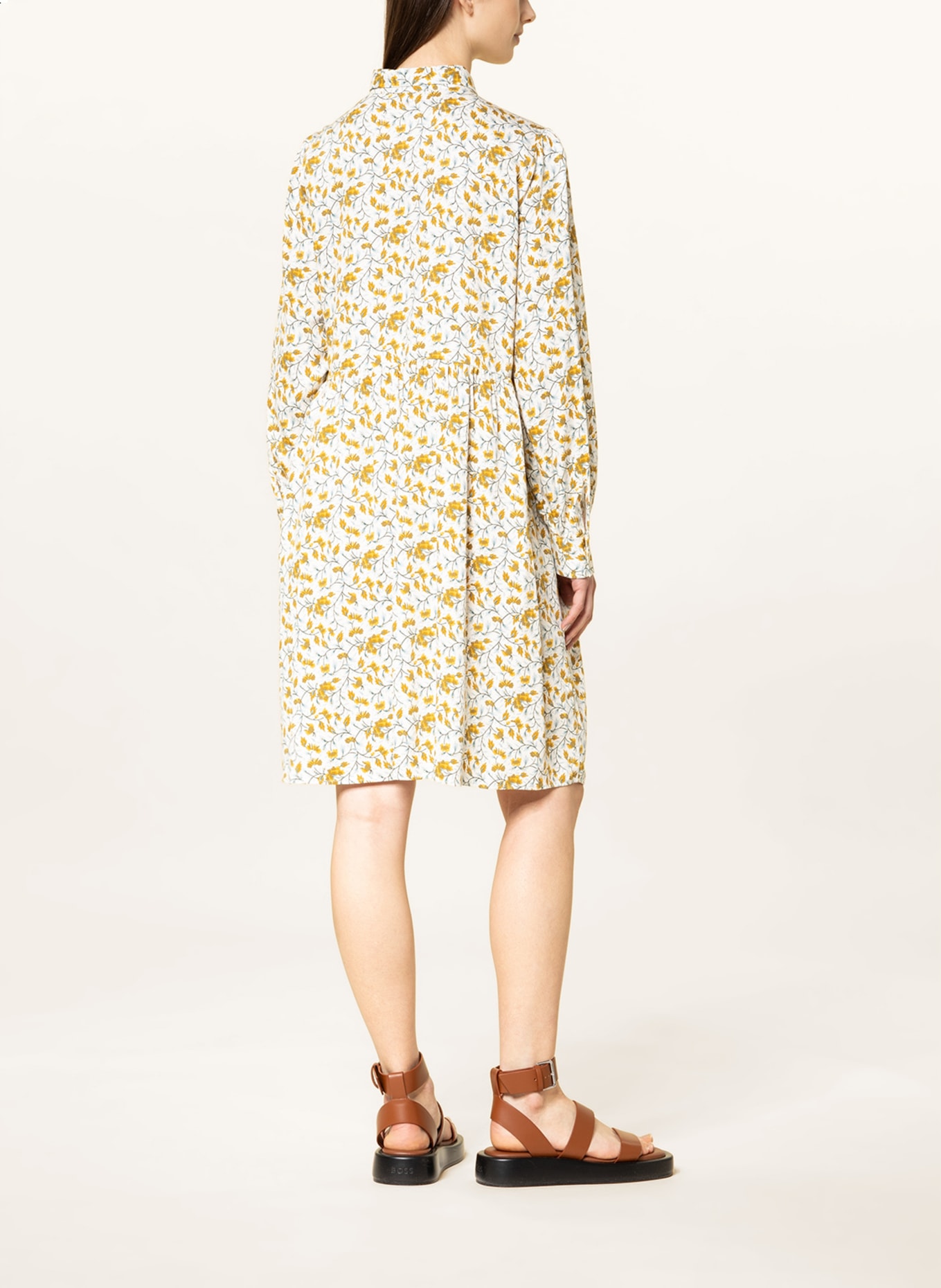 Smith & Soul Dress, Color: WHITE/ DARK YELLOW/ MINT (Image 3)