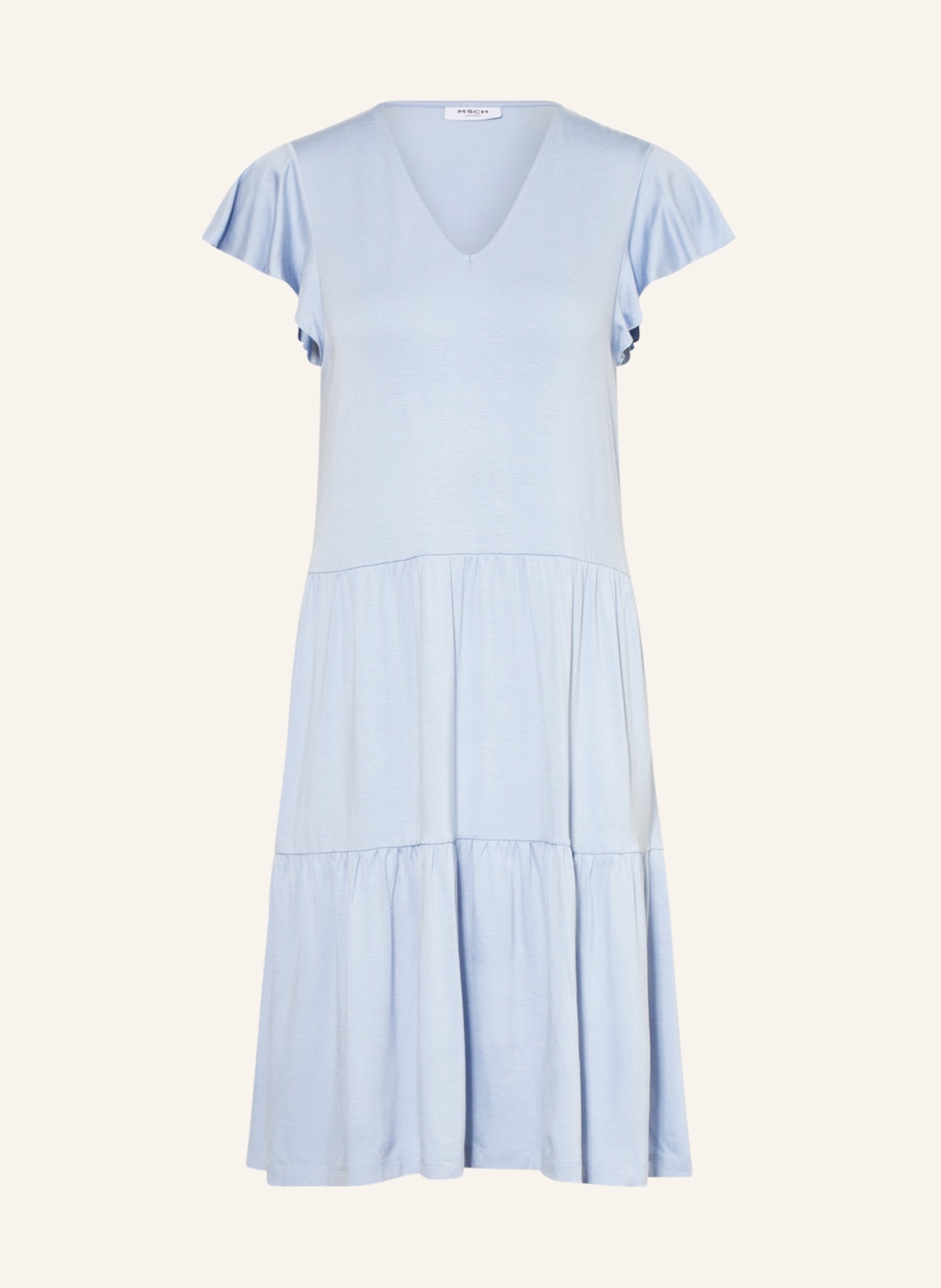 MSCH COPENHAGEN Jersey dress ALVY REMI , Color: LIGHT BLUE (Image 1)