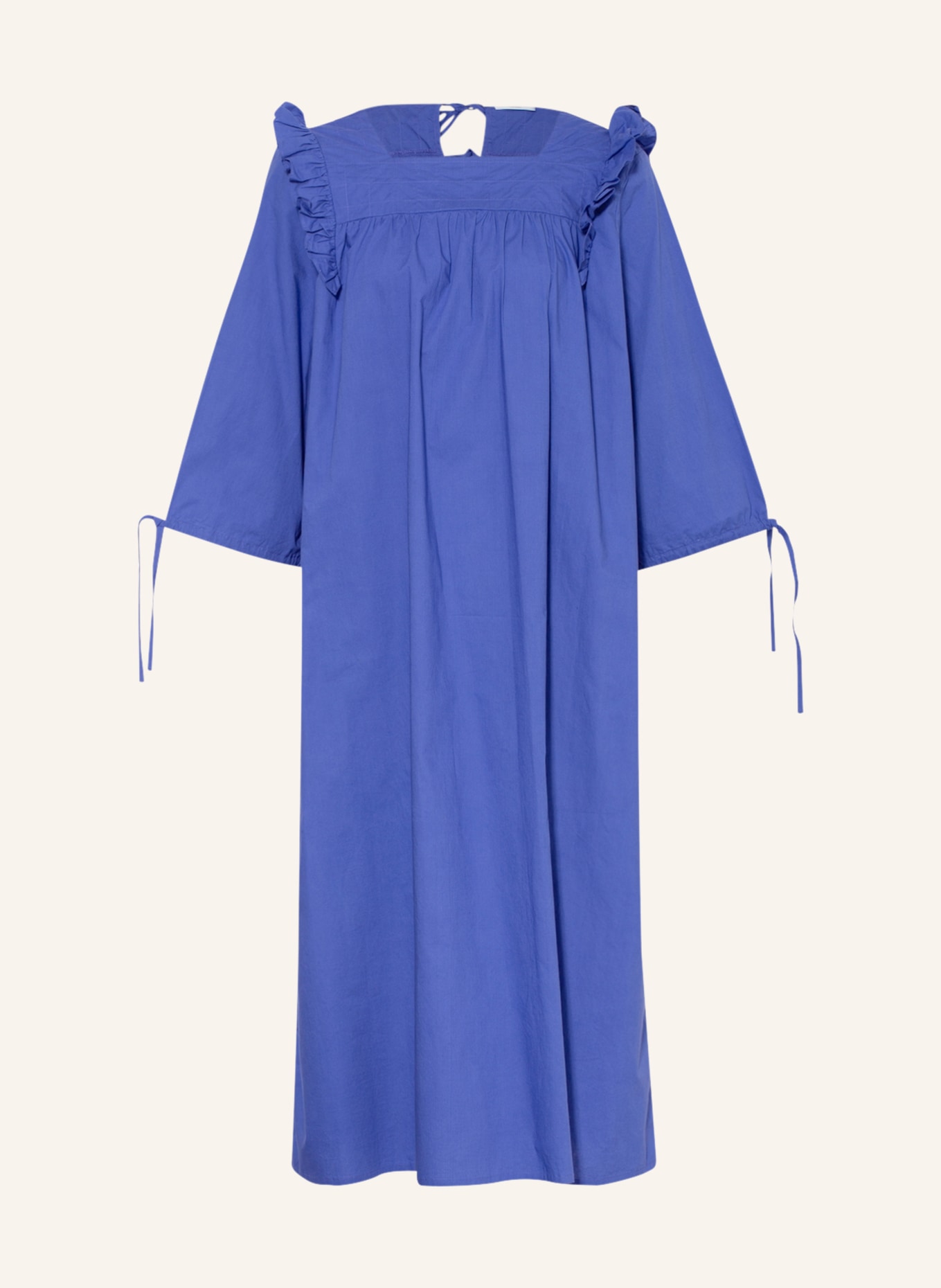 MSCH COPENHAGEN Kleid DALENA HADDIS mit 3/4-Arm, Farbe: BLAU (Bild 1)