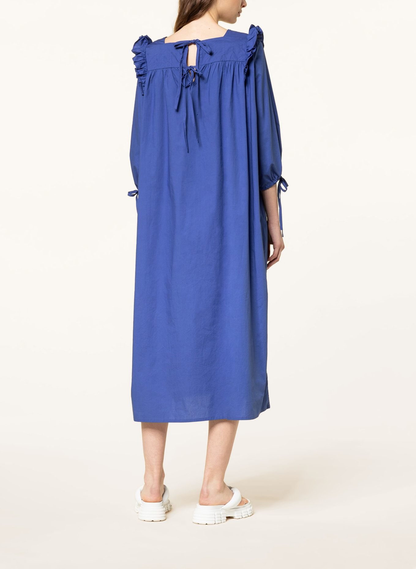 MSCH COPENHAGEN Dress DALENA HADDIS with 3/4 sleeves, Color: BLUE (Image 3)