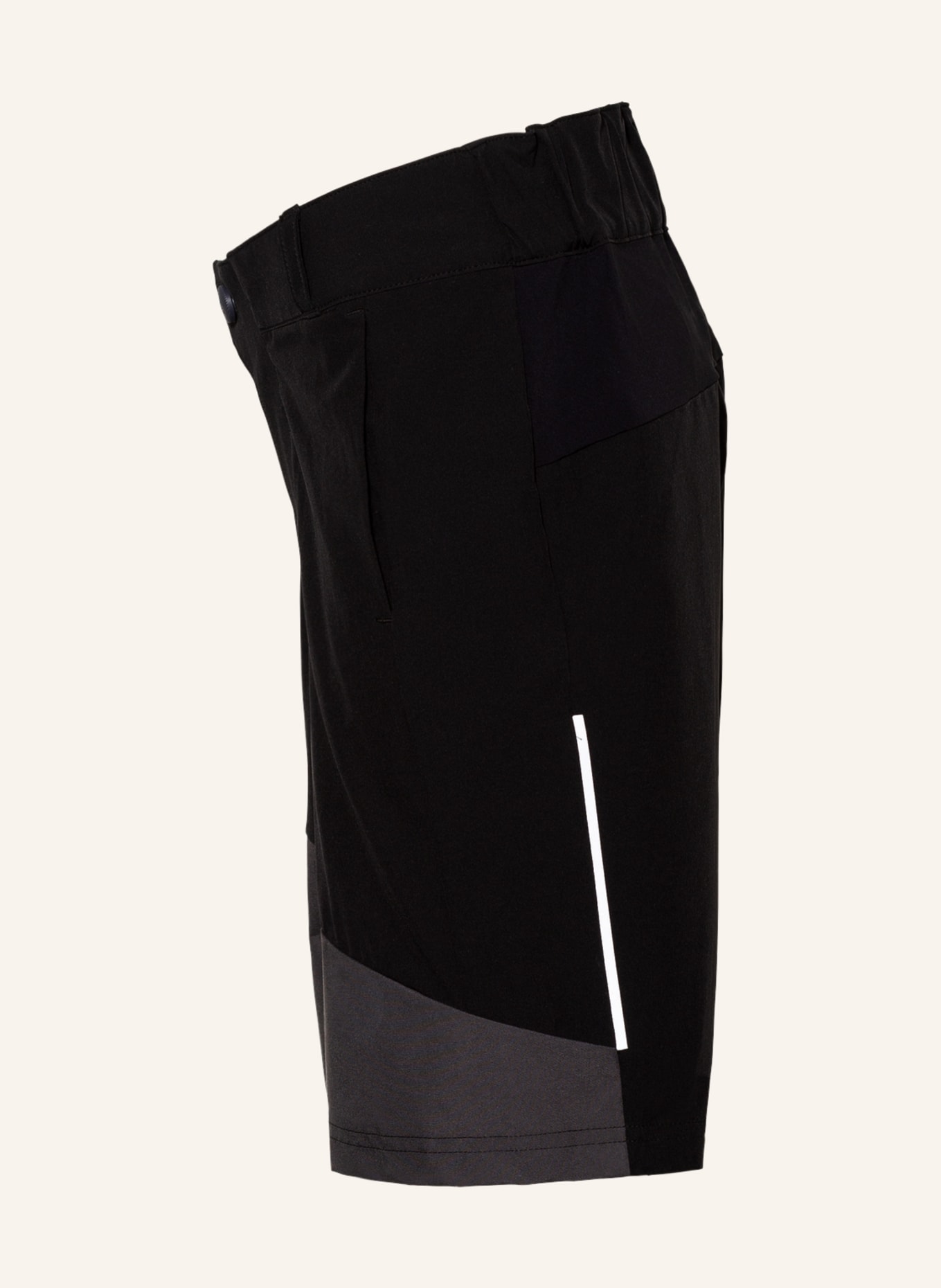 VAUDE Cycling shorts MOAB with padded insert , Color: BLACK/ GRAY (Image 4)