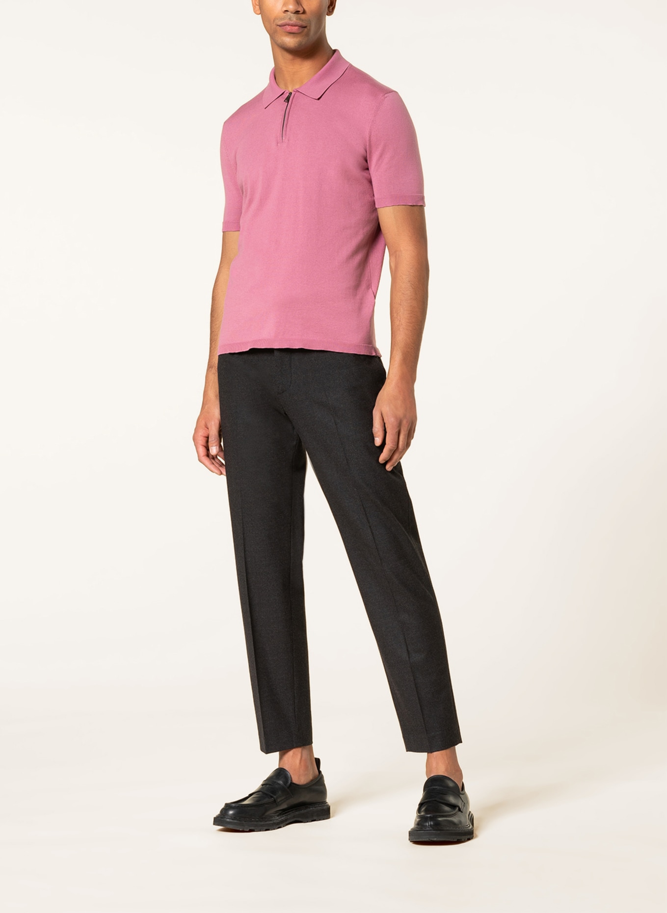 FALKE Strick-Poloshirt, Farbe: ROSA (Bild 2)