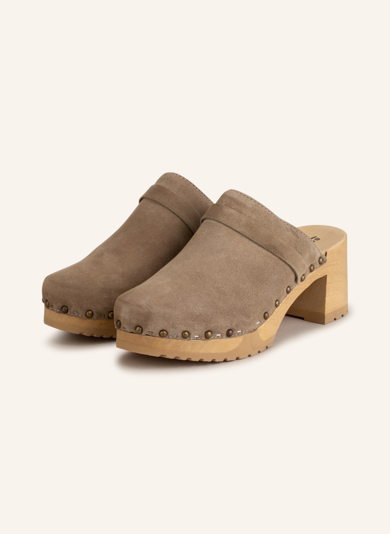 SOFTCLOX Clogs HENJA , Color: TAUPE (Image 1)