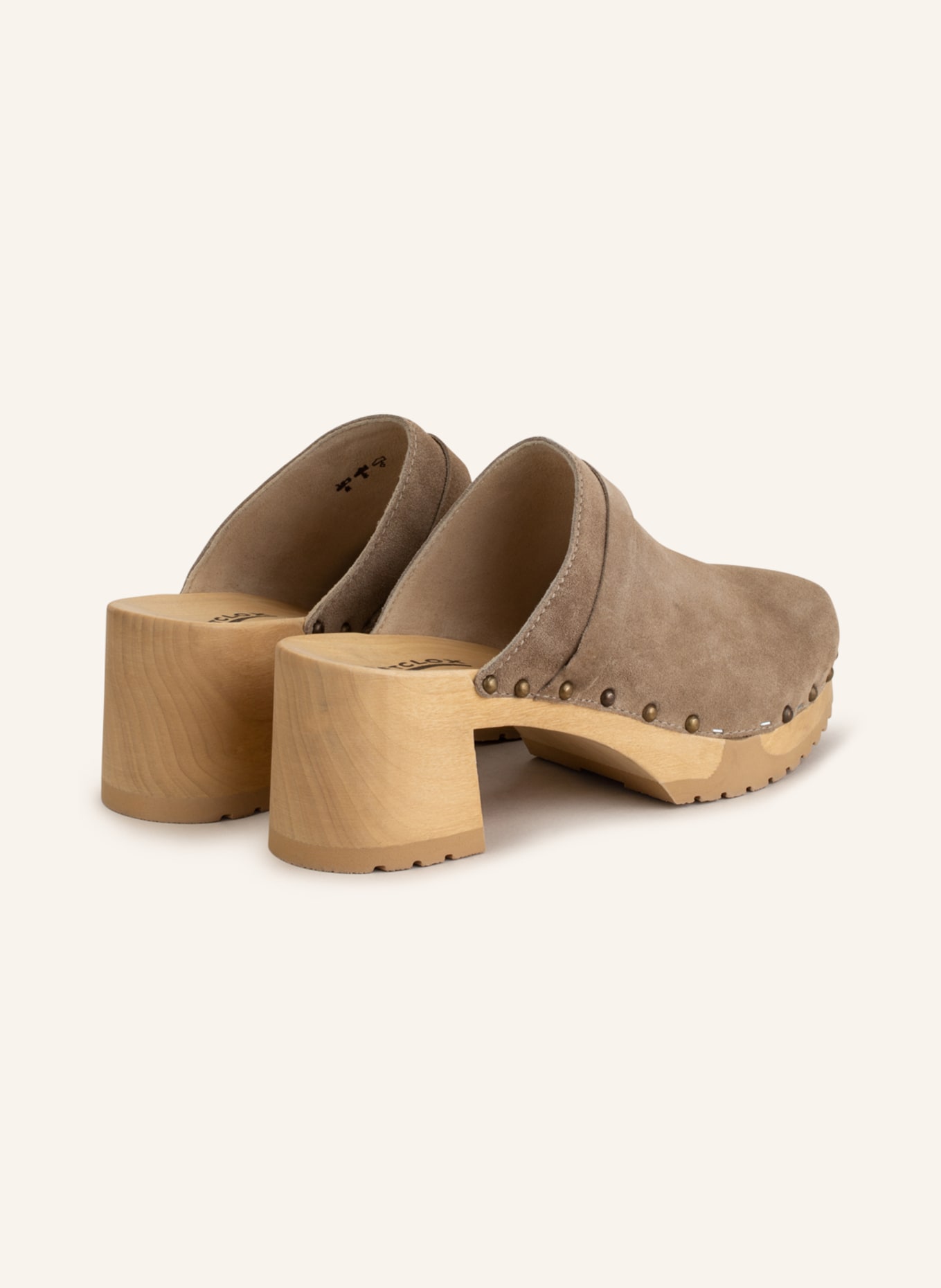 SOFTCLOX Clogs HENJA , Color: TAUPE (Image 2)
