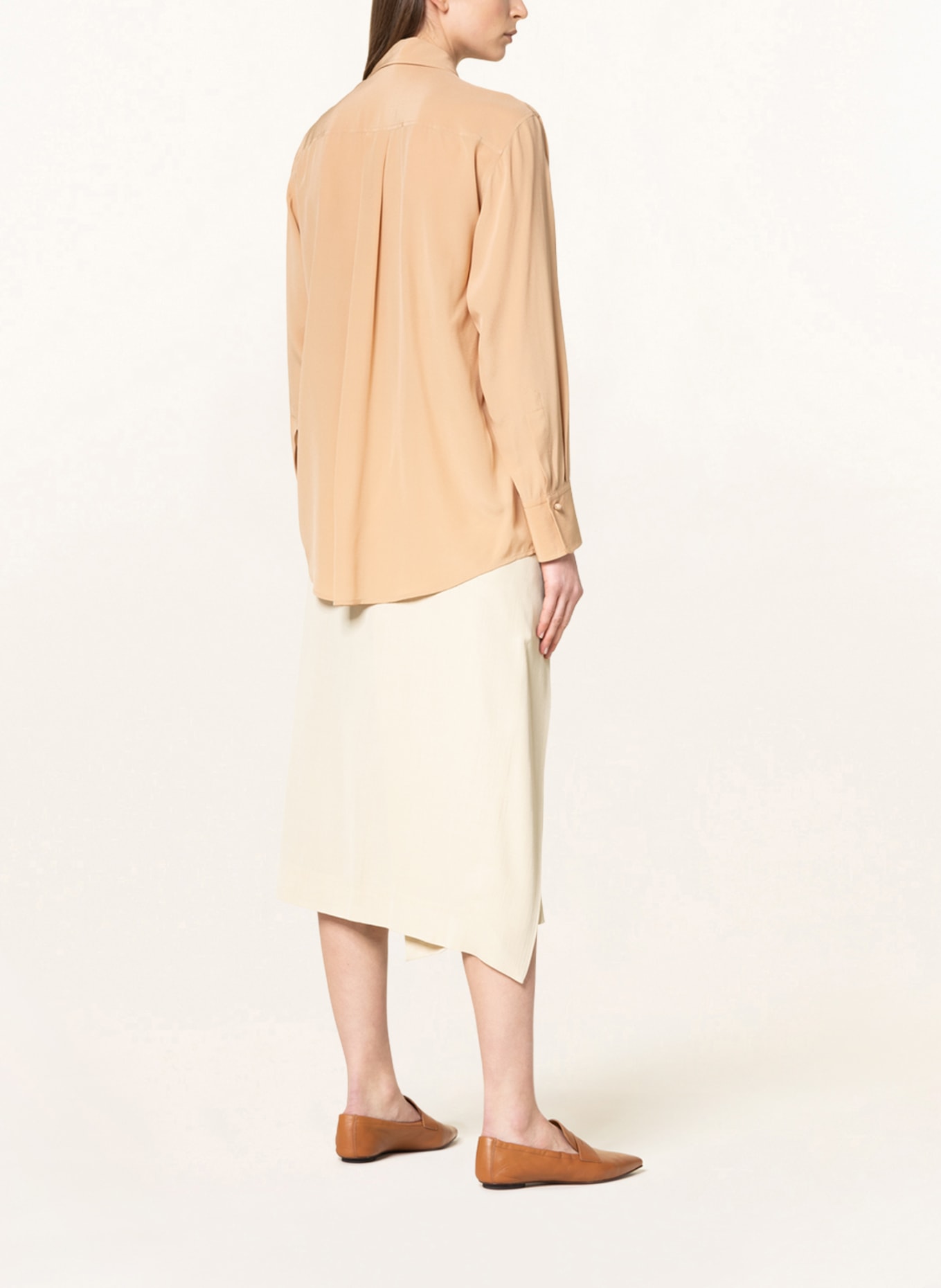 Chloé Shirt blouse in silk, Color: BEIGE (Image 3)