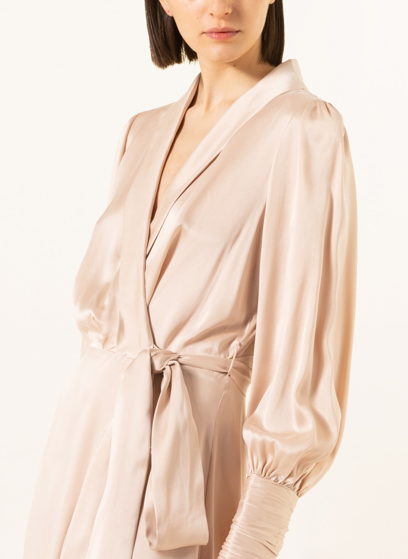 ZIMMERMANN Dress in silk in wrap look, Color: ROSE (Image 4)