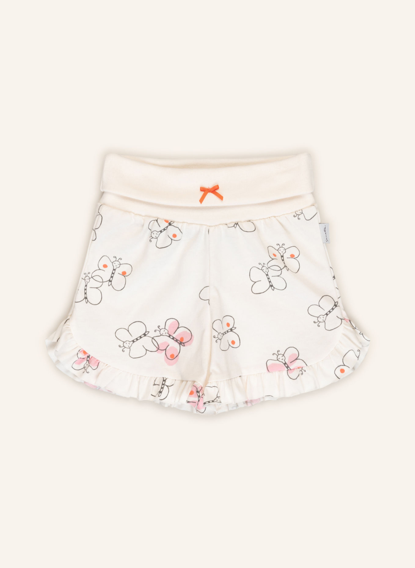 Sanetta KIDSWEAR Shorts: WEISS / SCHWARZ / ROSA