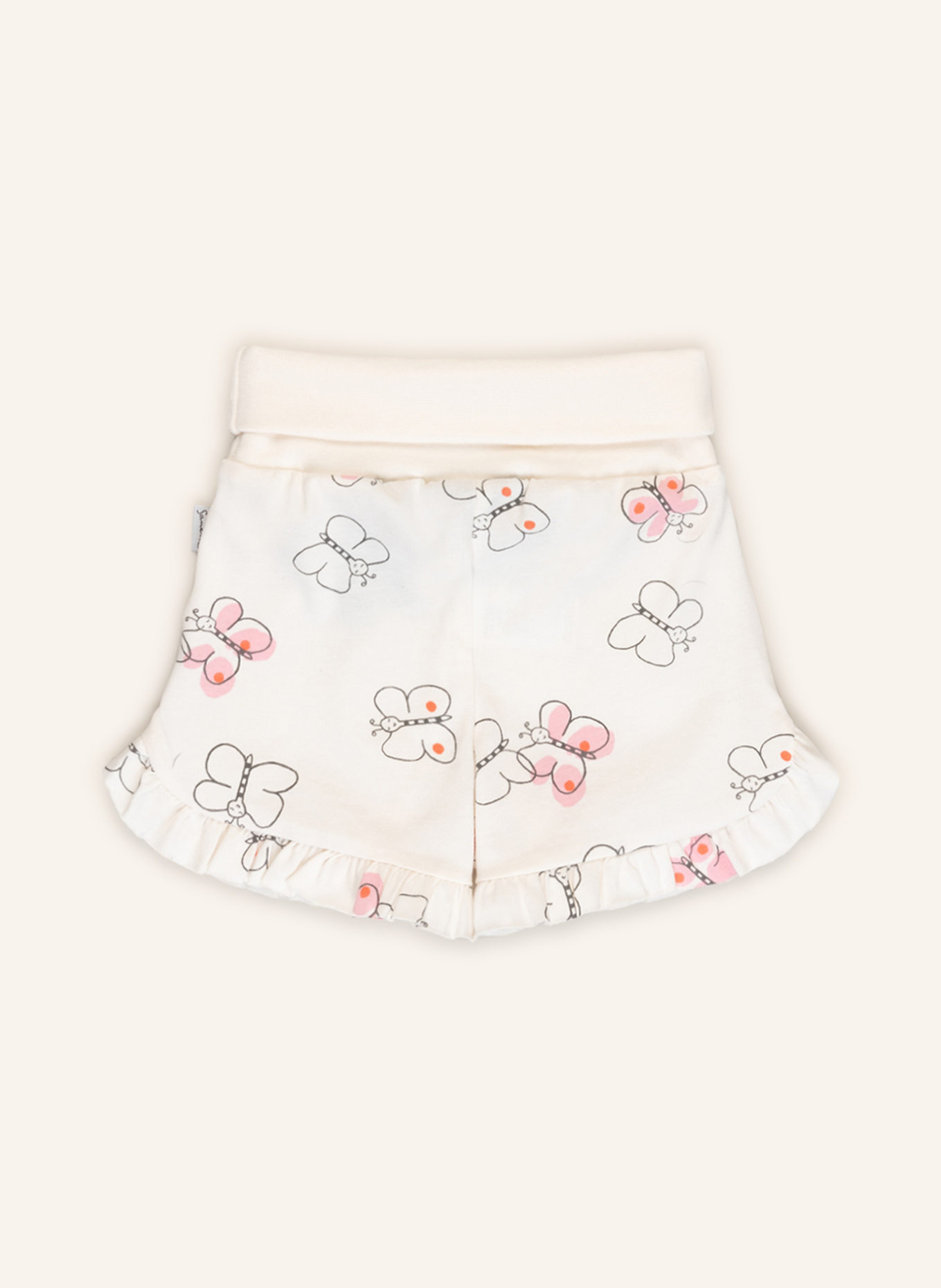 Sanetta KIDSWEAR Shorts: WEISS / SCHWARZ / ROSA