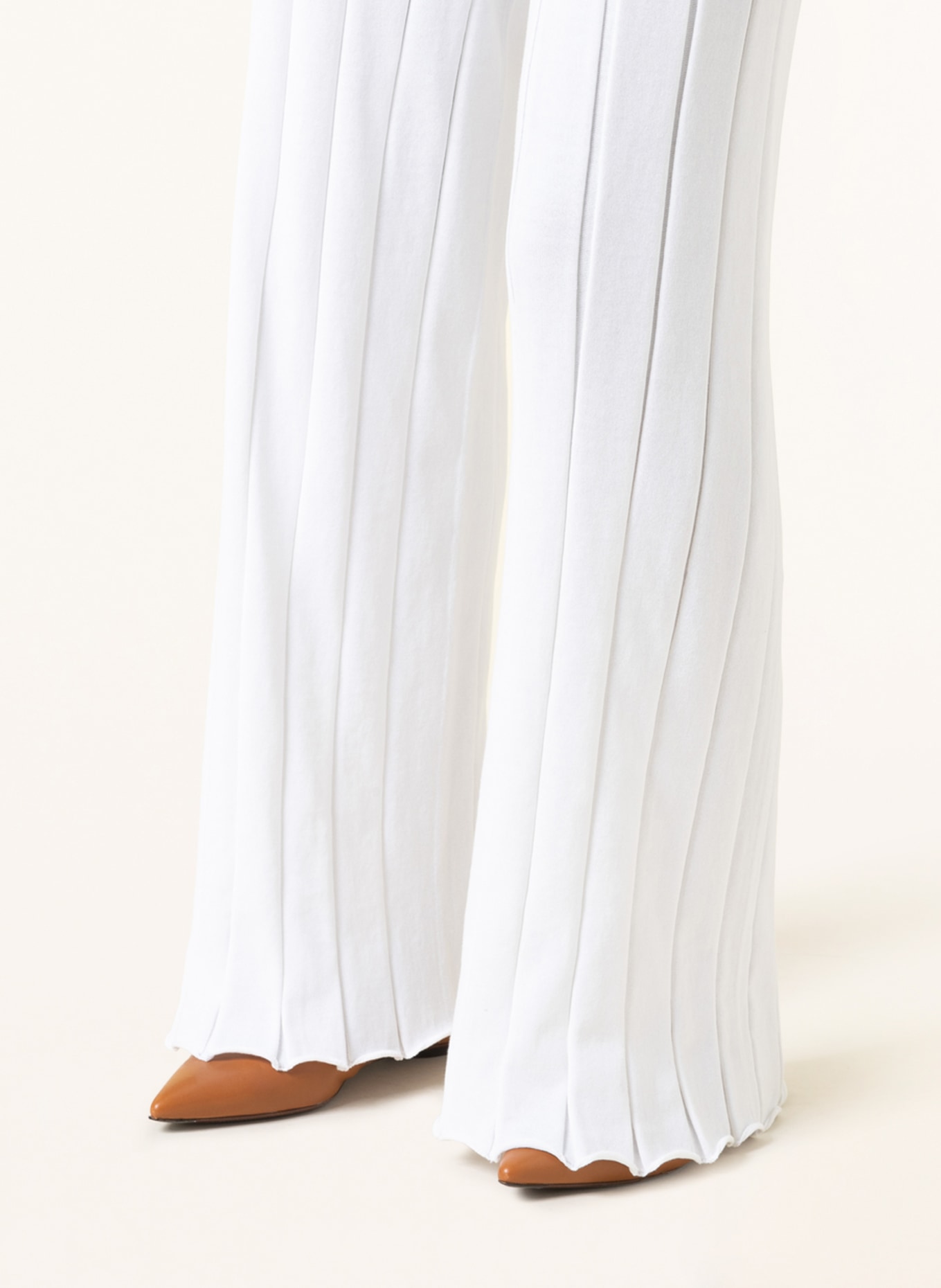 FABIANA FILIPPI Wide leg trousers, Color: WHITE (Image 5)