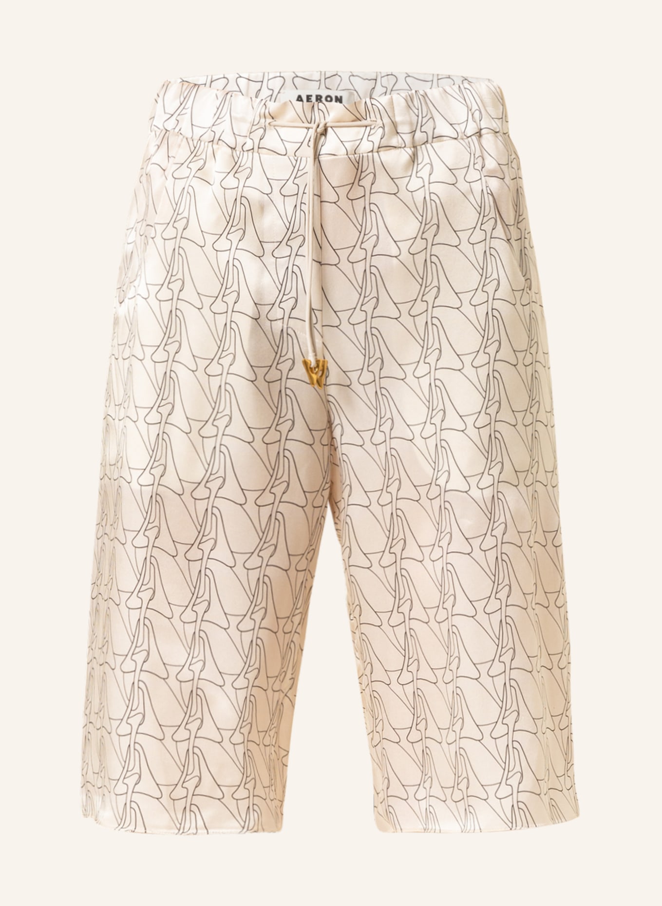 AERON Silk shorts AGOURA, Color: CREAM (Image 1)