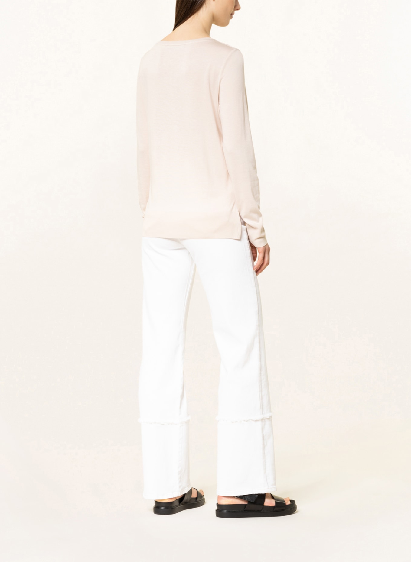 someday Long sleeve shirt KEBORAH, Color: BEIGE (Image 3)