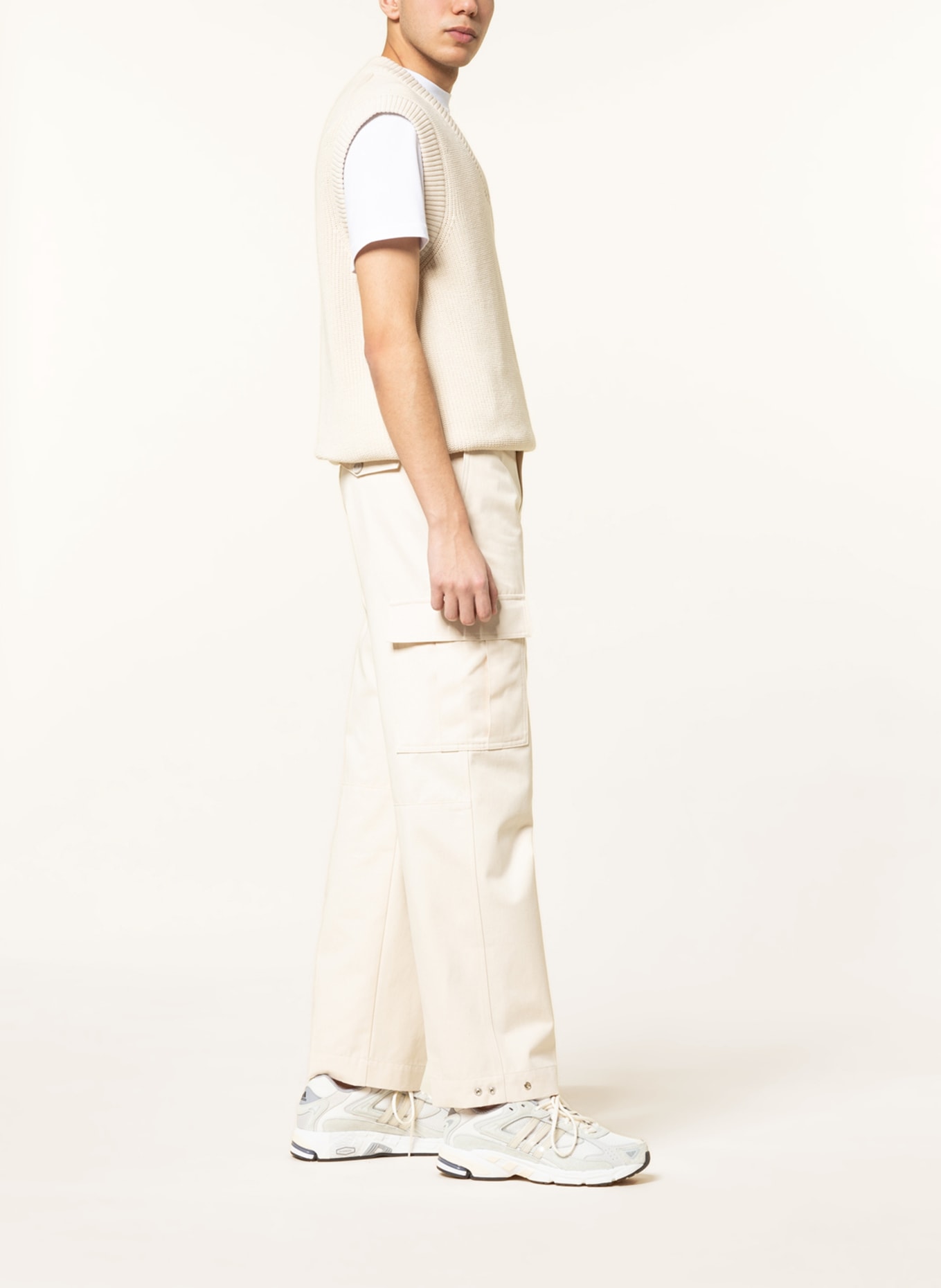 ARMEDANGELS Cargo pants LASTAA relaxed fit, Color: CREAM (Image 4)