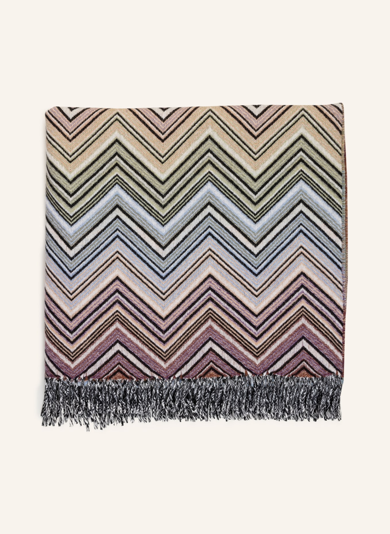 MISSONI Home Throw PERSEO, Color: GREEN/ PURPLE/ YELLOW (Image 3)