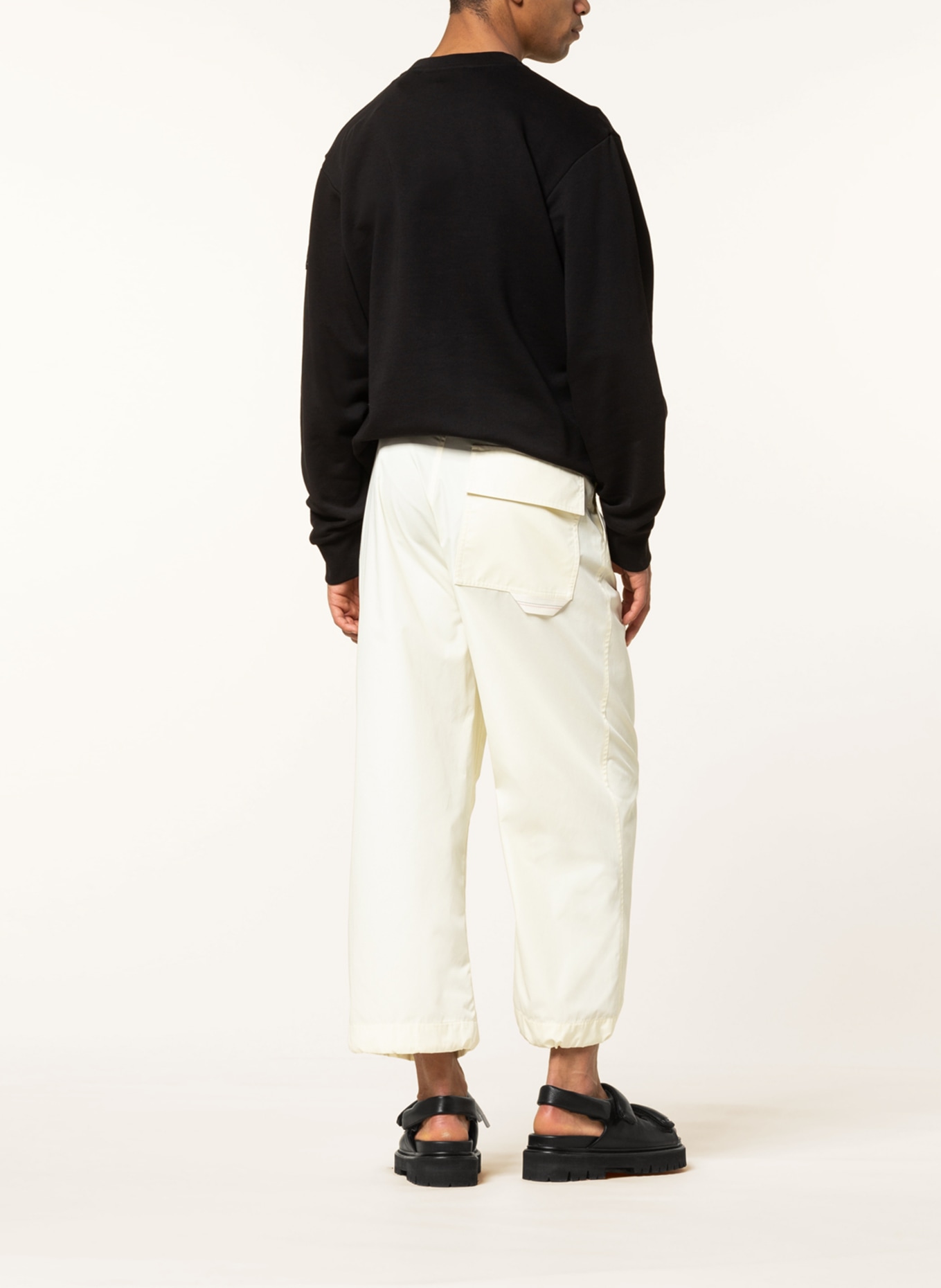 MONCLER GENIUS Trousers in jogger style, Color: ECRU (Image 3)