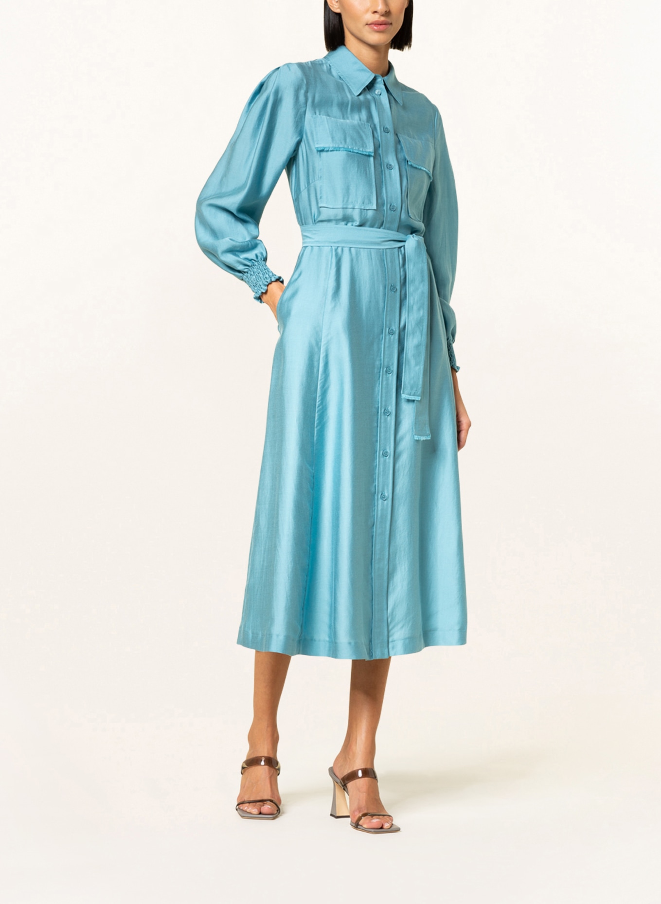 RIANI Sukienka koszulowa, Kolor: TURKUSOWY (Obrazek 2)