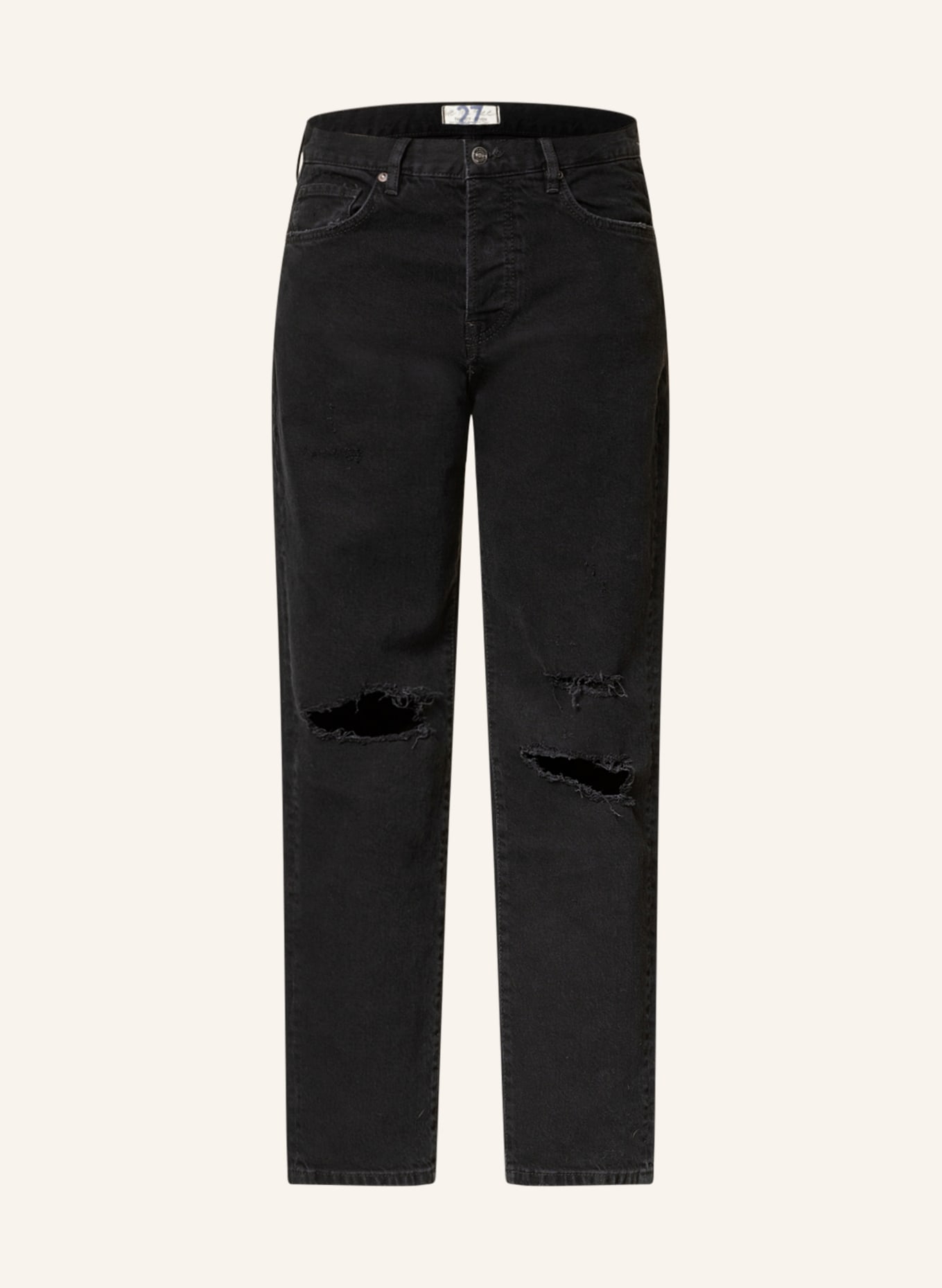 Free People Boyfriend jeans BREN, Color: 0010 BLACK MAGIC (Image 1)
