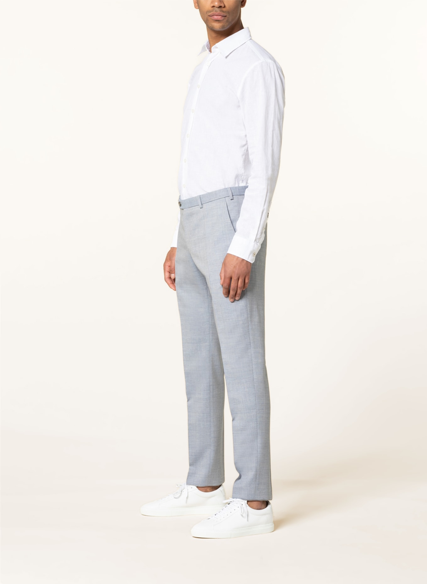 DIGEL Suit pants FRANCO slim fit, Color: BLUE GRAY (Image 4)